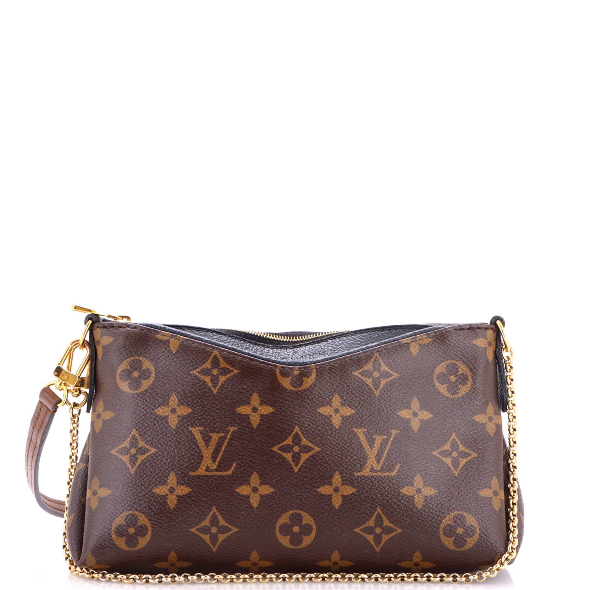 Pallas Clutch Monogram Canvas with Leather