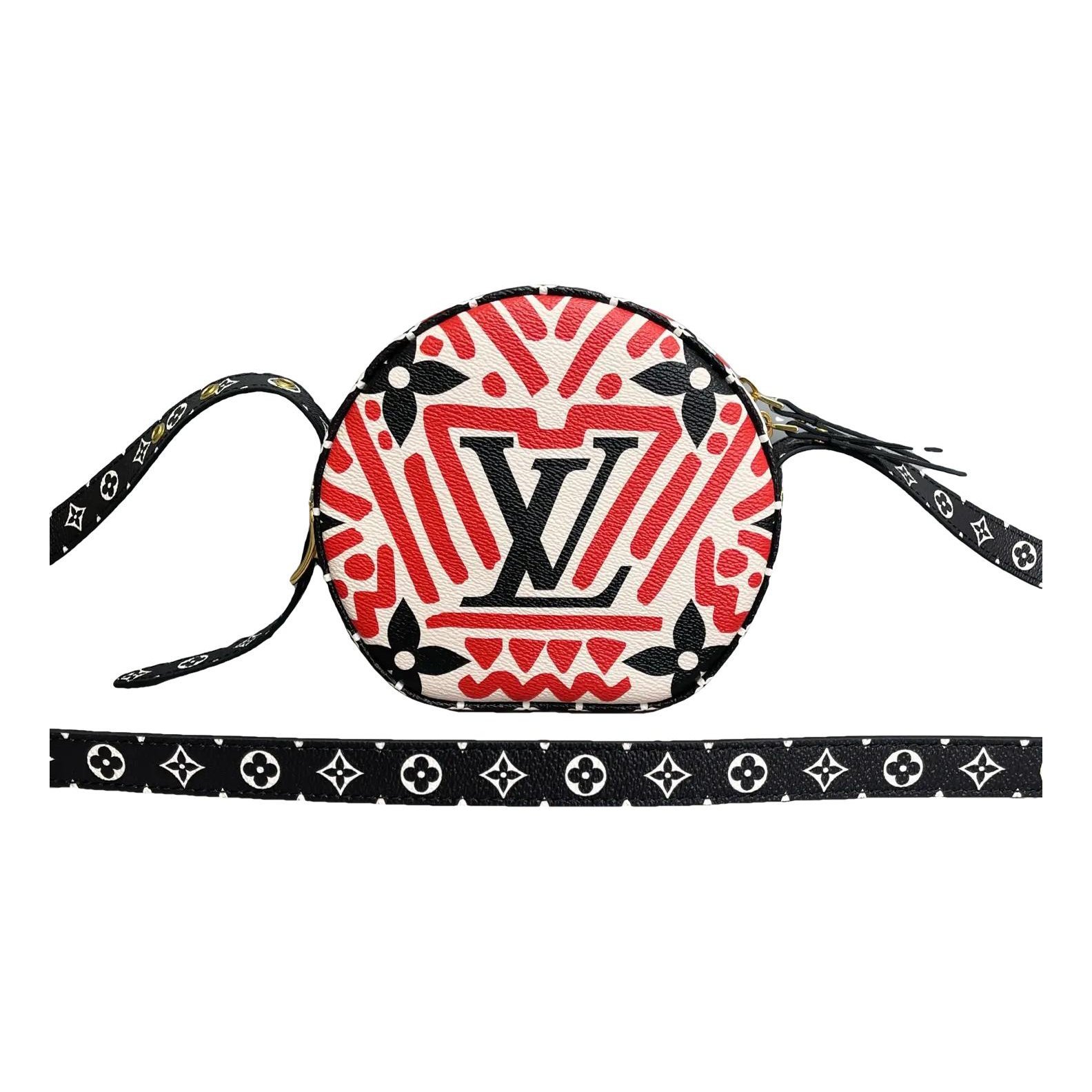 Vinyl crossbody bag