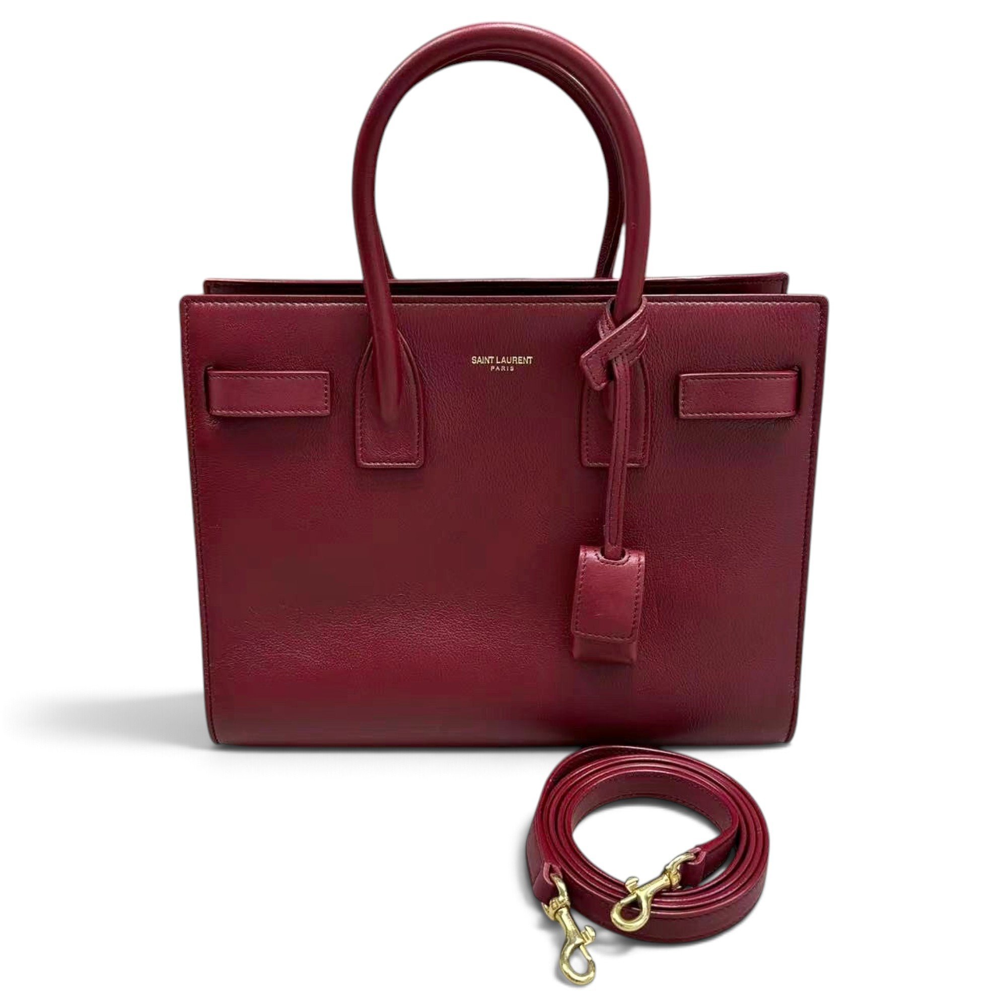 Sac de Jour leather tote
