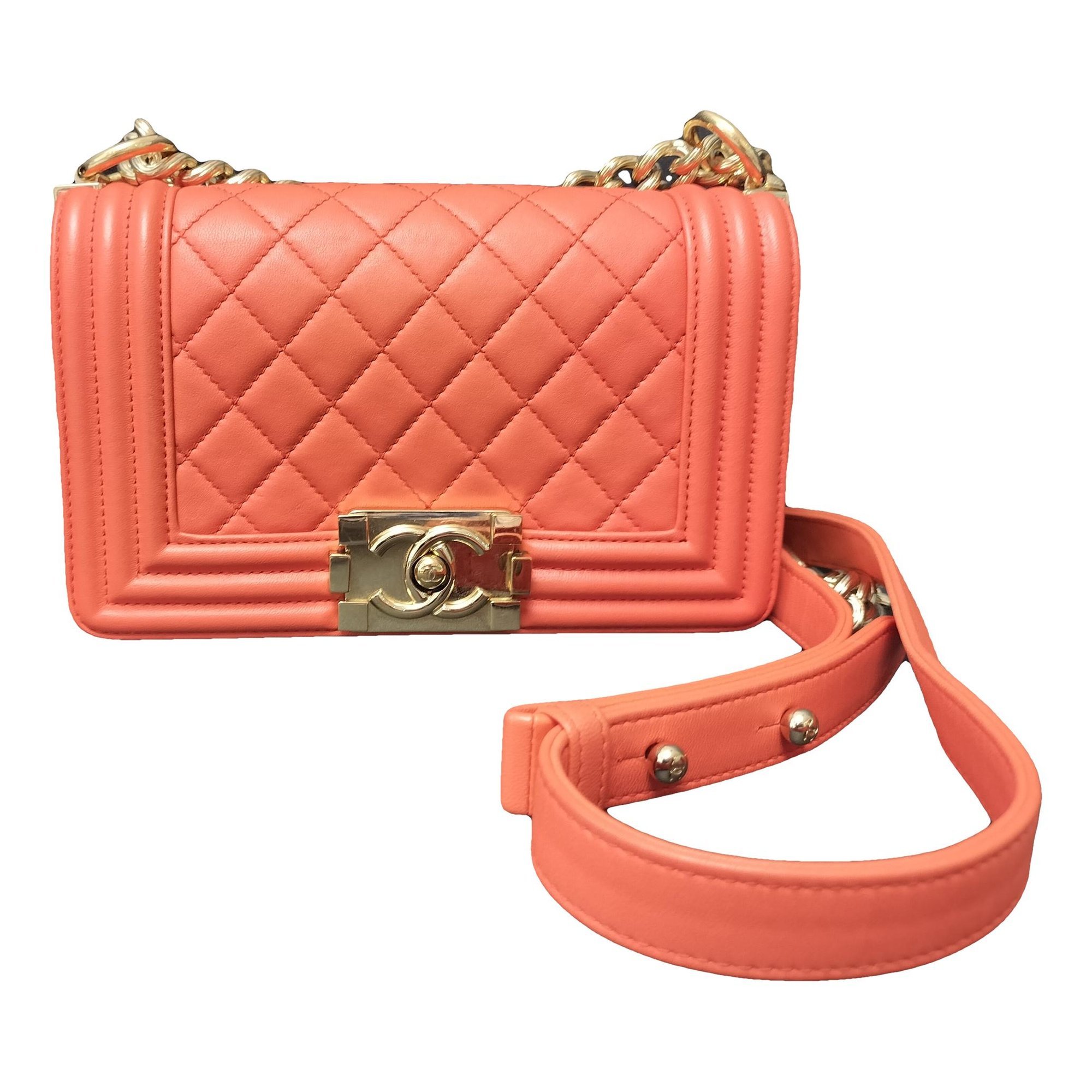 Boy leather crossbody bag