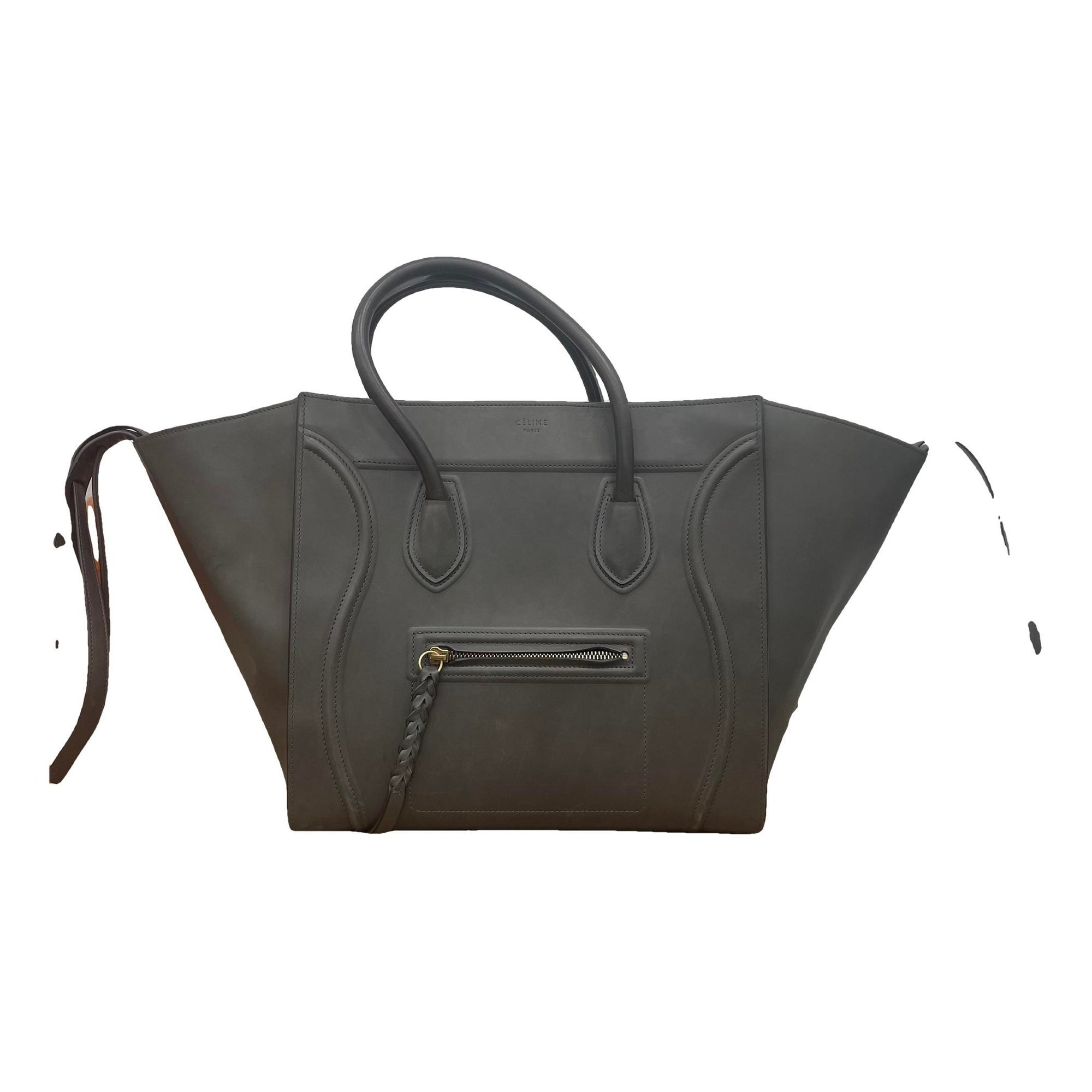 Luggage leather handbag