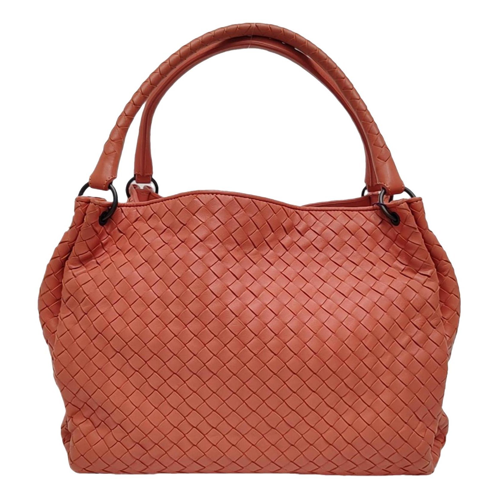 Parachute leather handbag