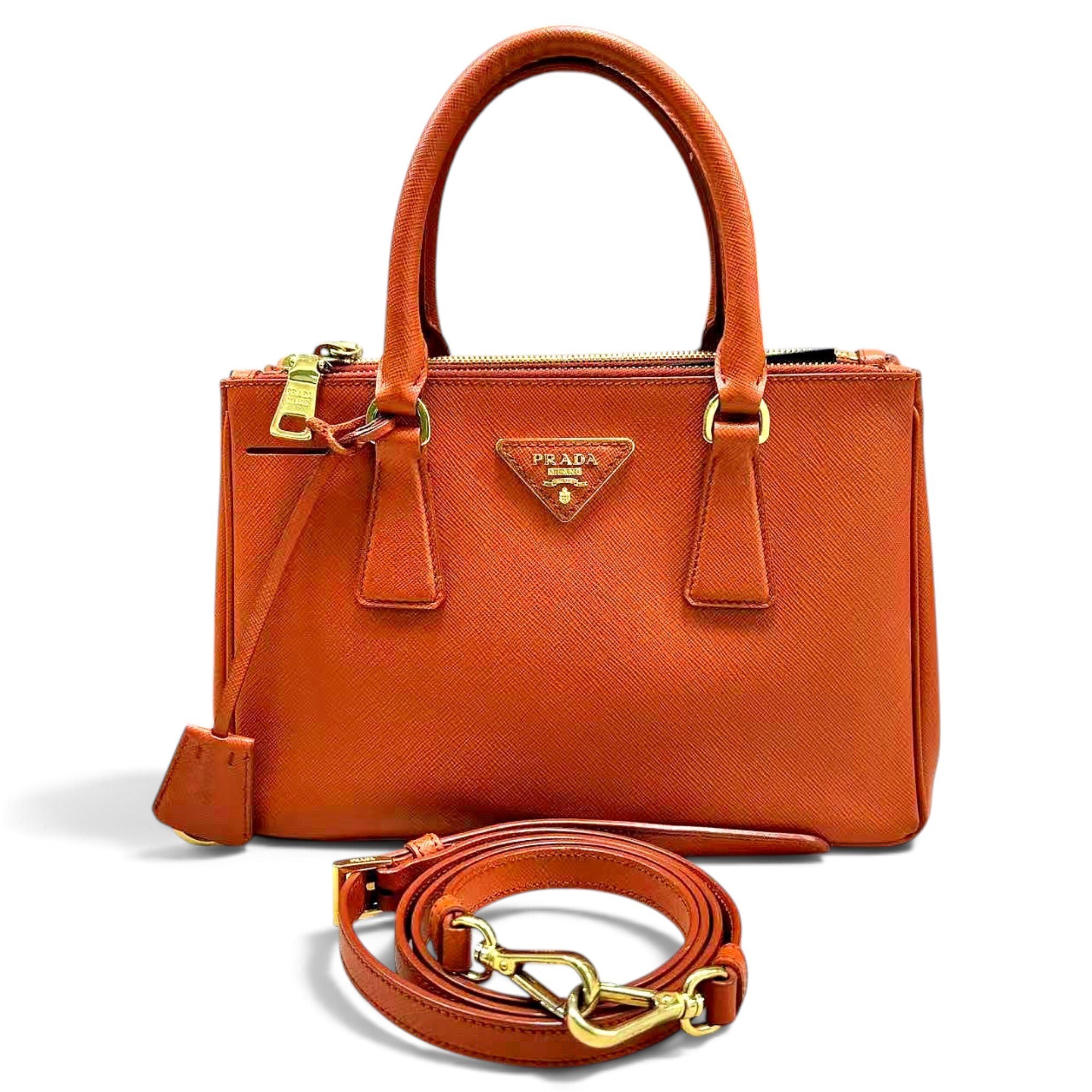 Galleria leather handbag