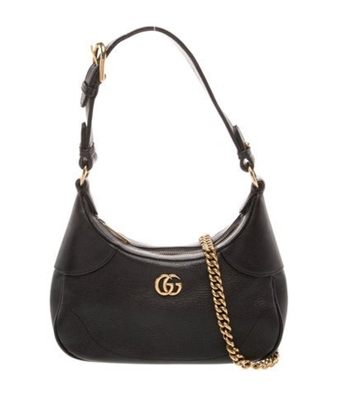 Gucci Double G Aphrodite Leather Handbag Small