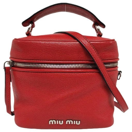 Leather handbag