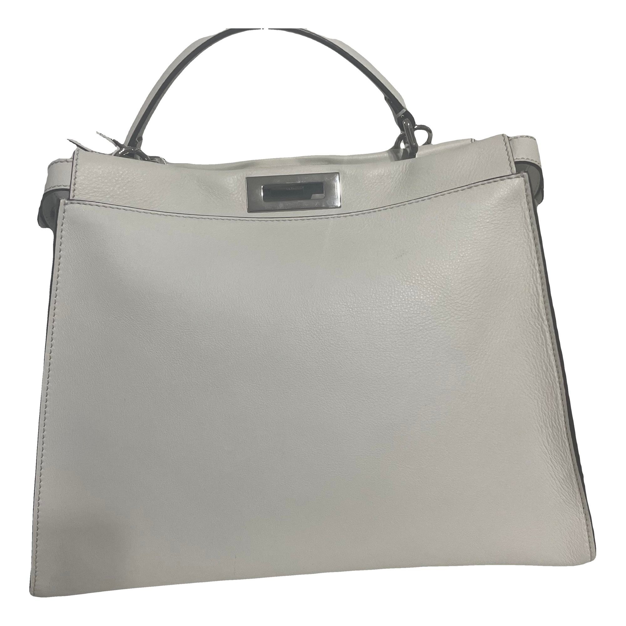 Peekaboo leather handbag