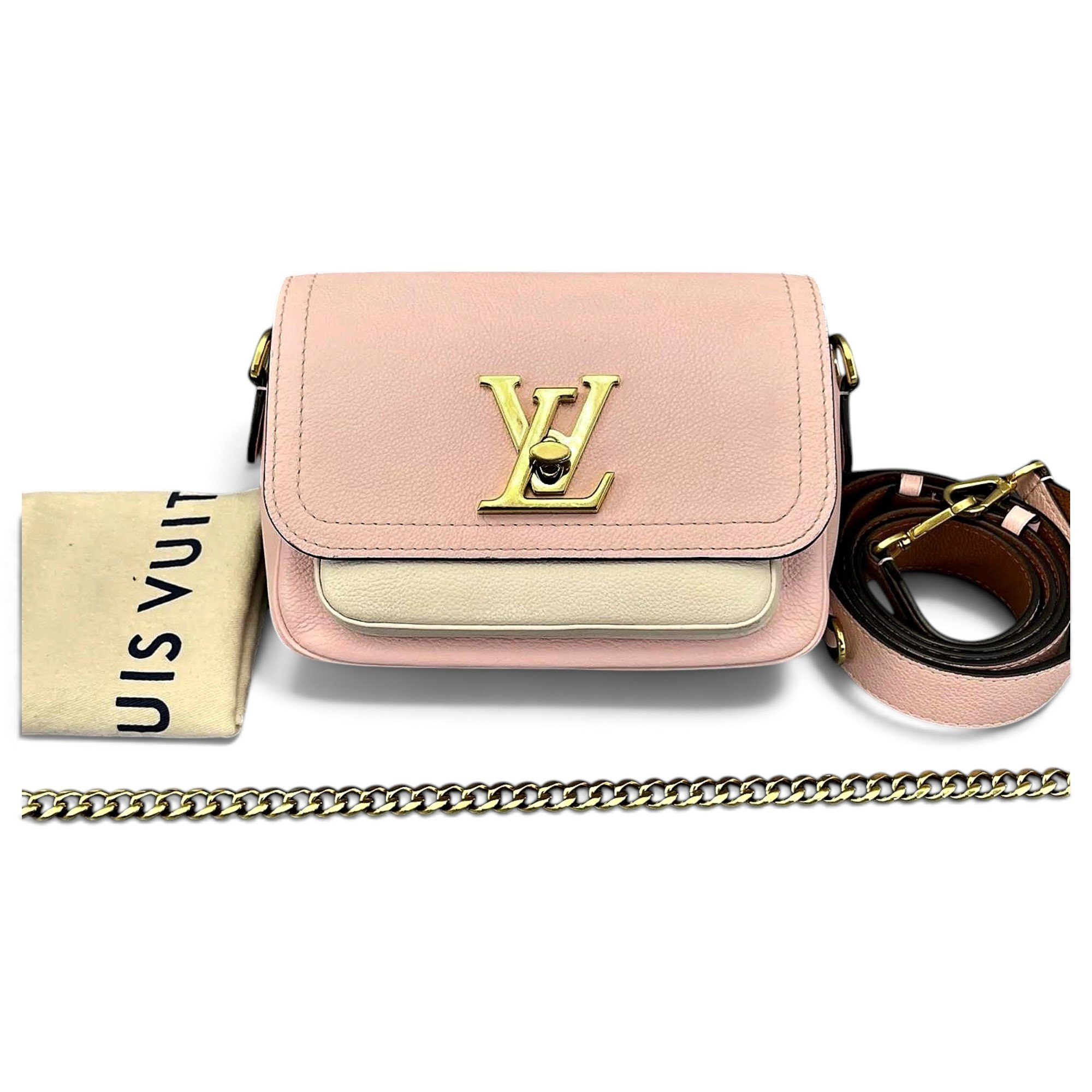 Lockme leather handbag