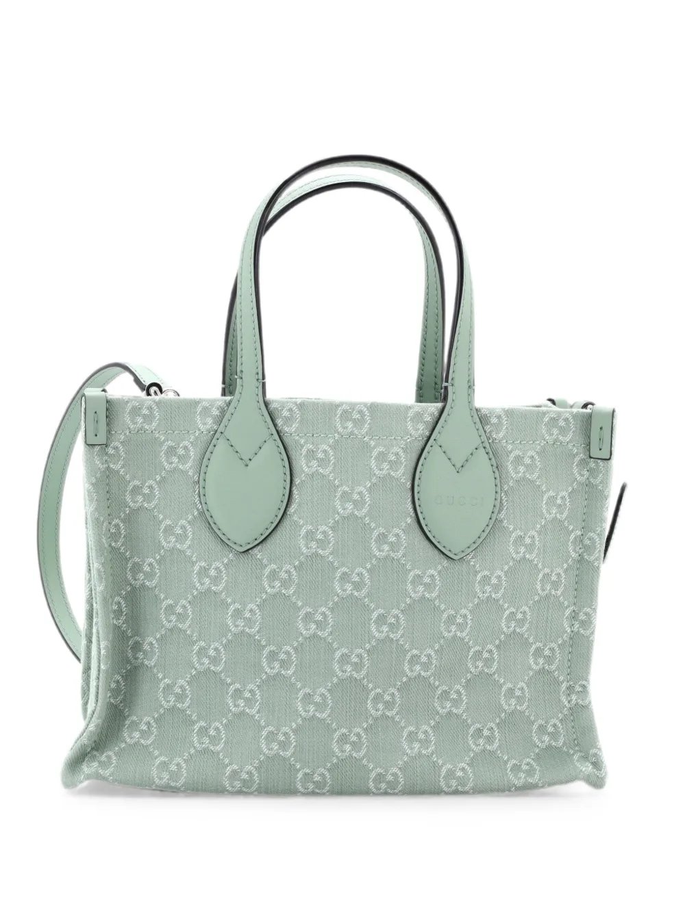 Ophidia Shopper GG Denim Medium tote bag