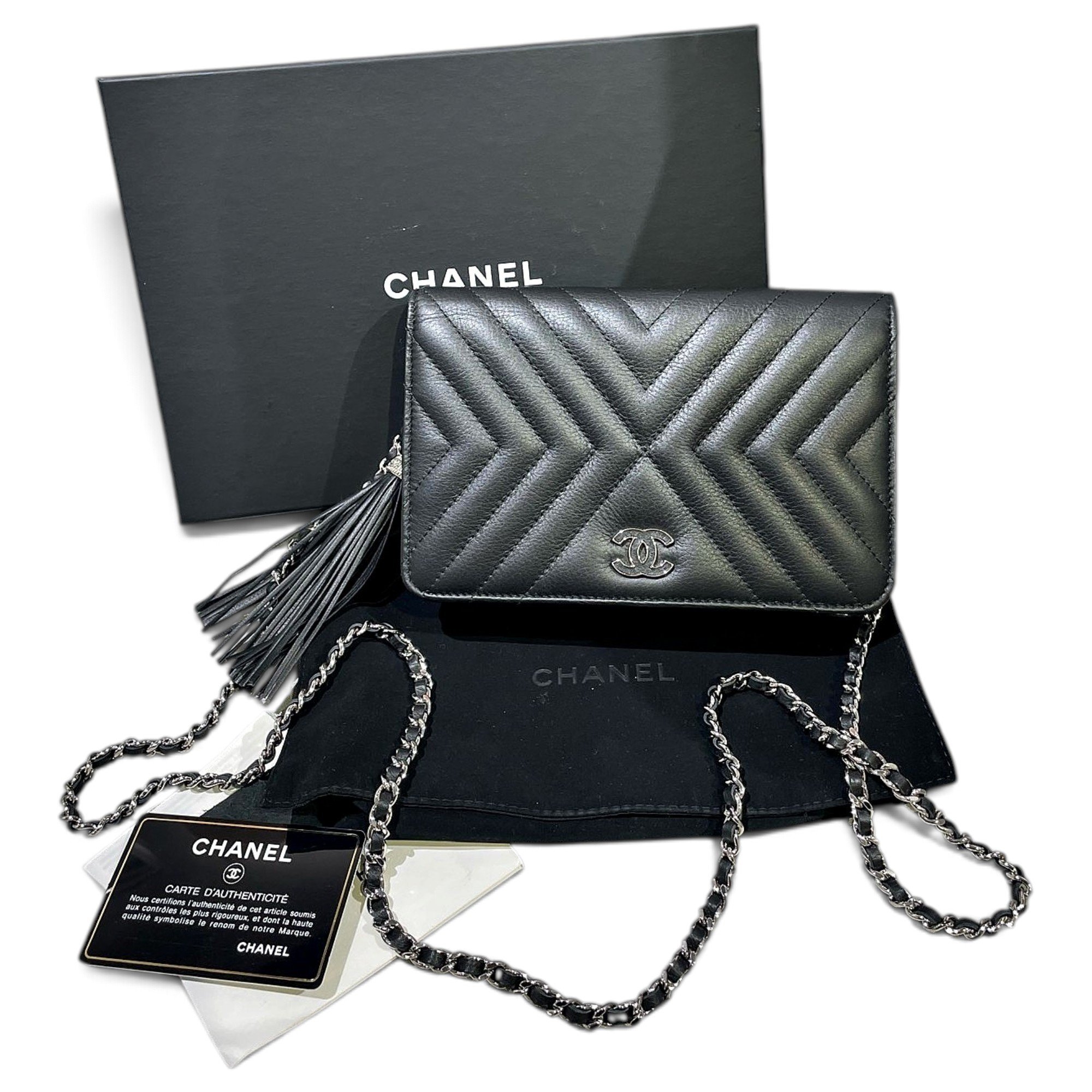 Leather handbag