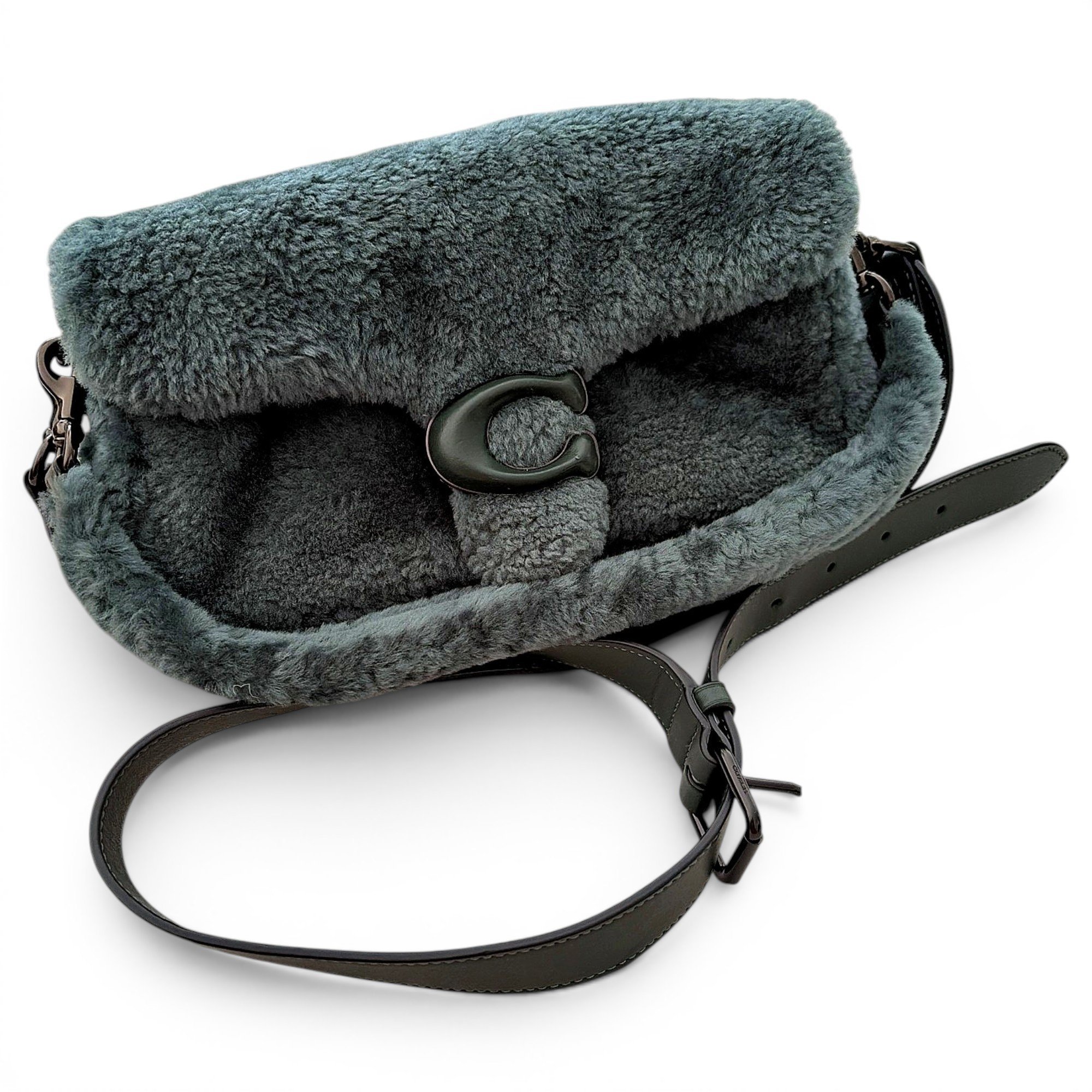 Tabby faux fur handbag