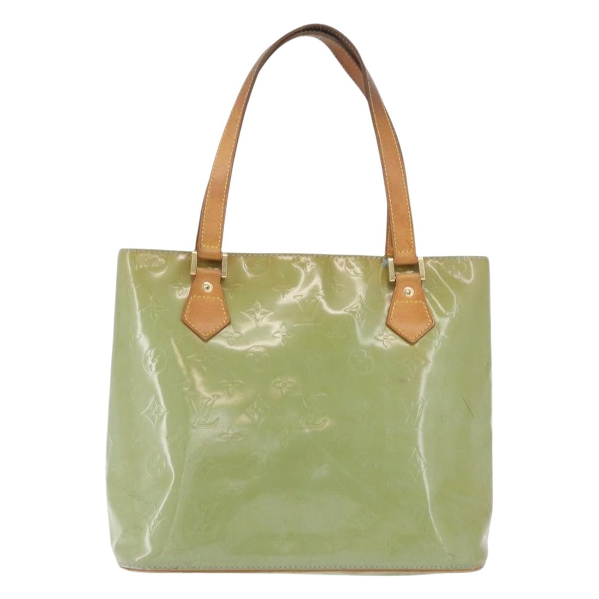 Houston patent leather handbag