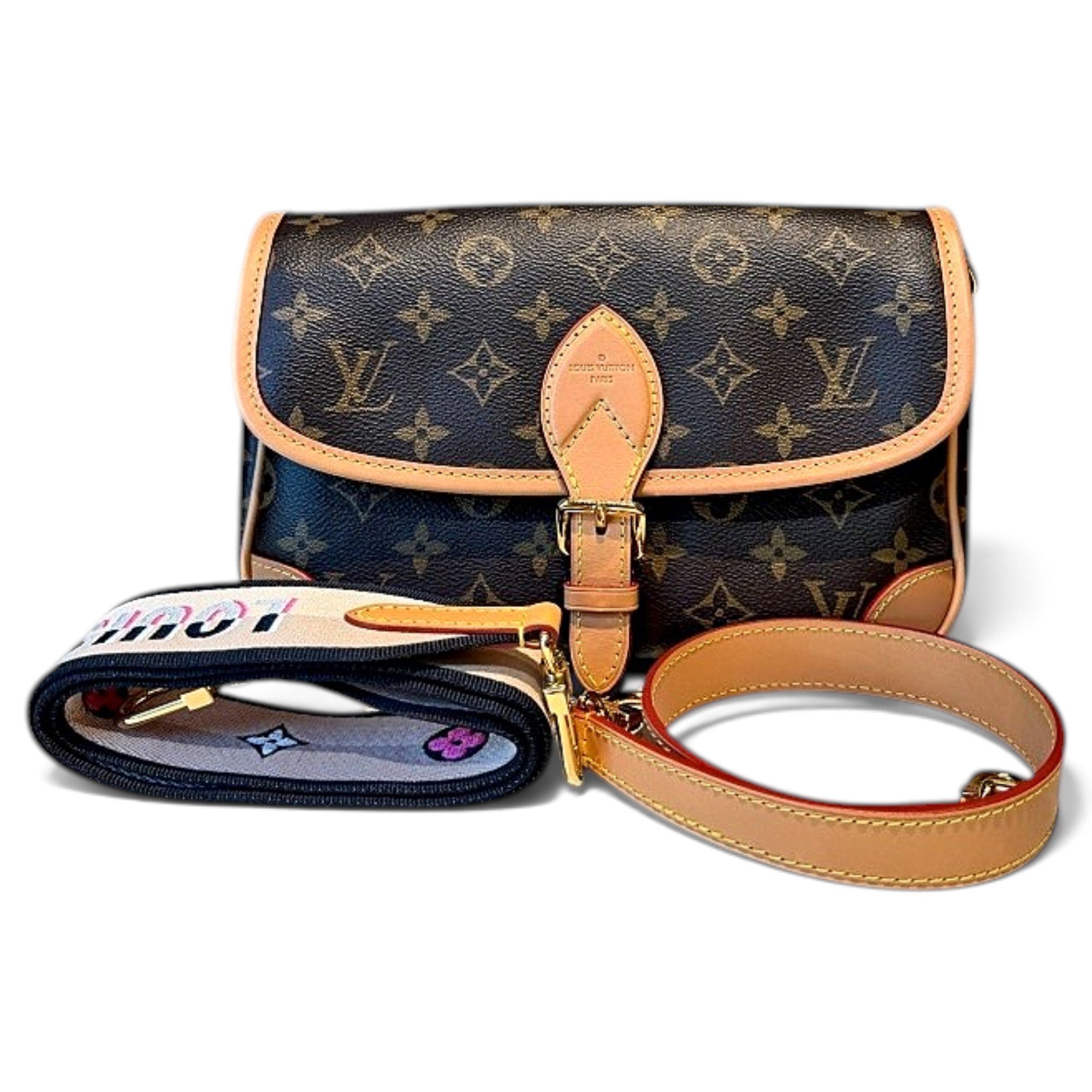 Diane leather crossbody bag