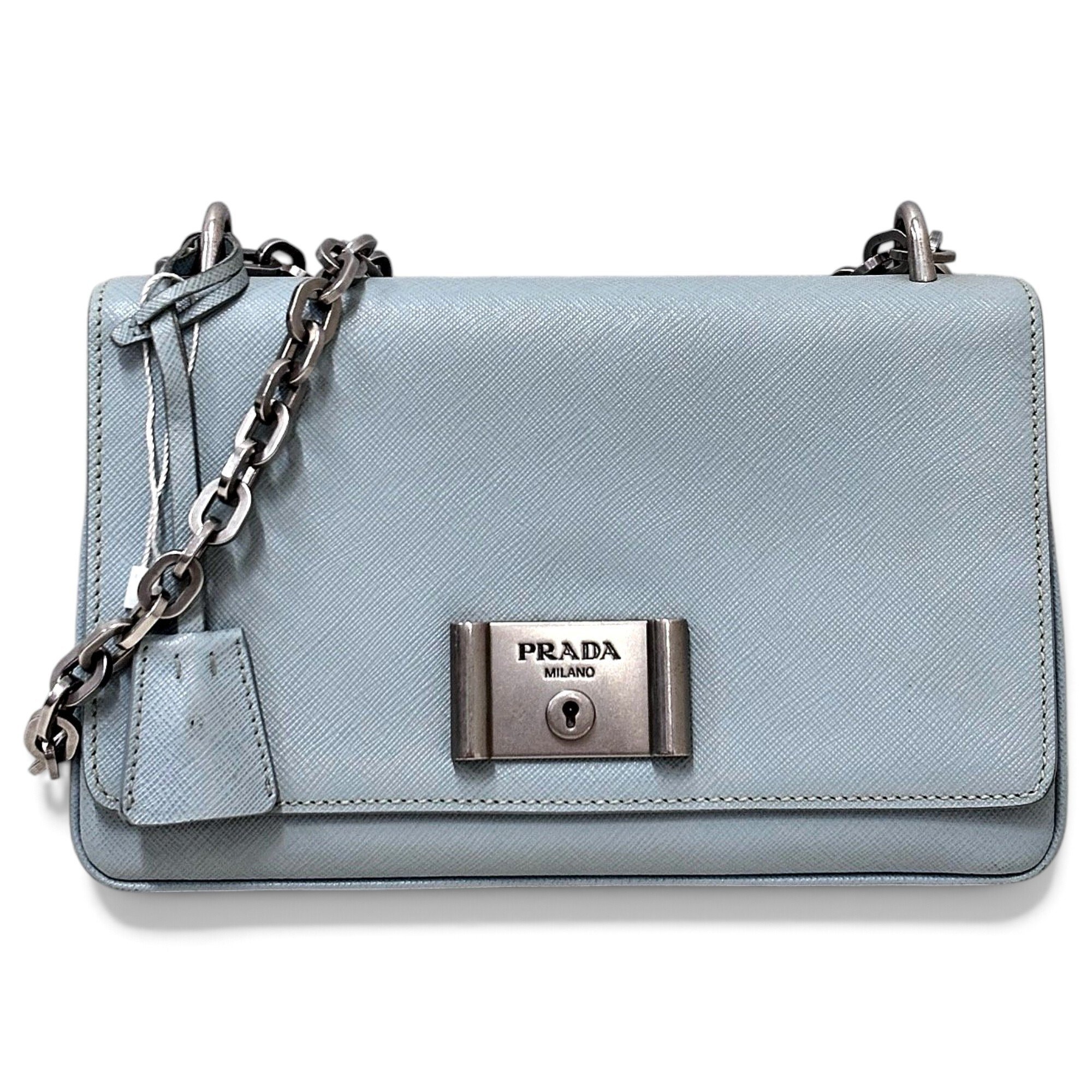 Cahier leather handbag
