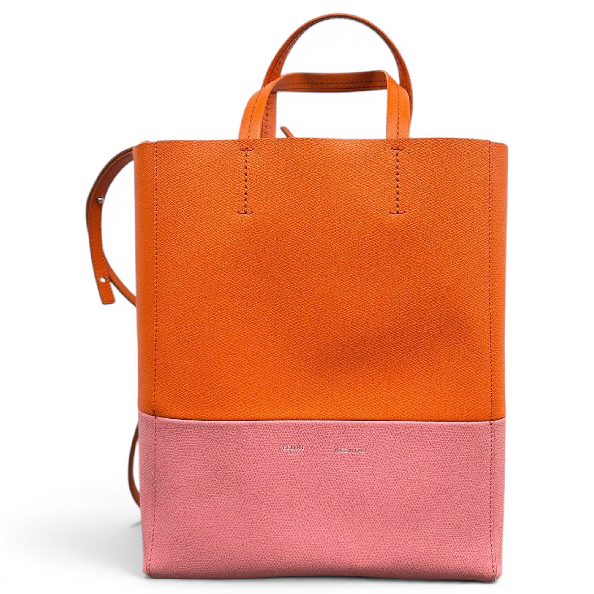 Cabas leather tote