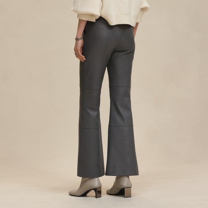 Gris Graphite Bootcut Chino Pants