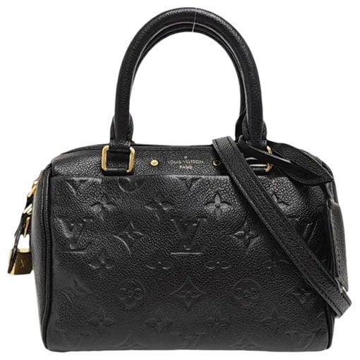Louis Vuitton Nano Speedy / Mini HL leather handbag
