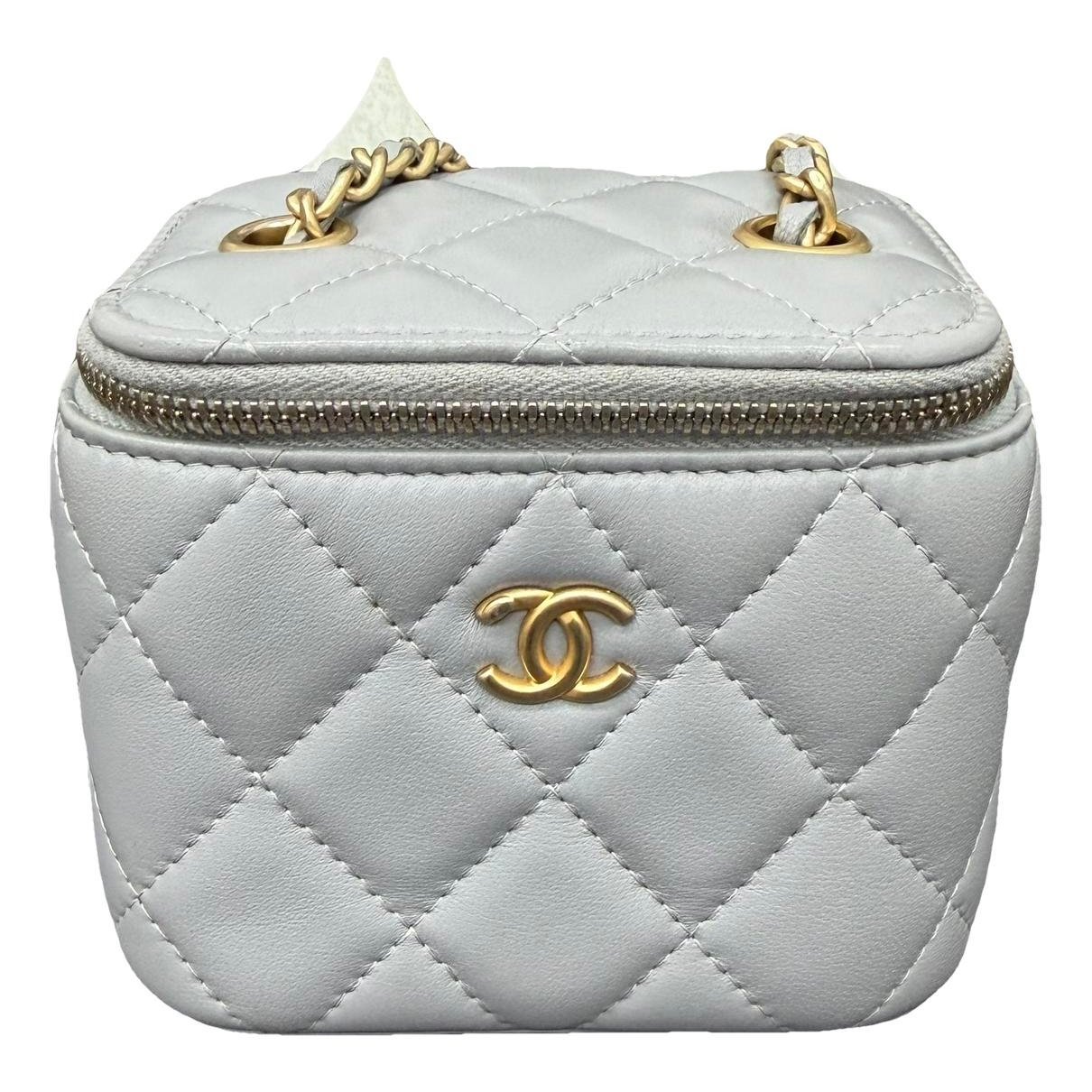 Trendy CC Vanity leather handbag