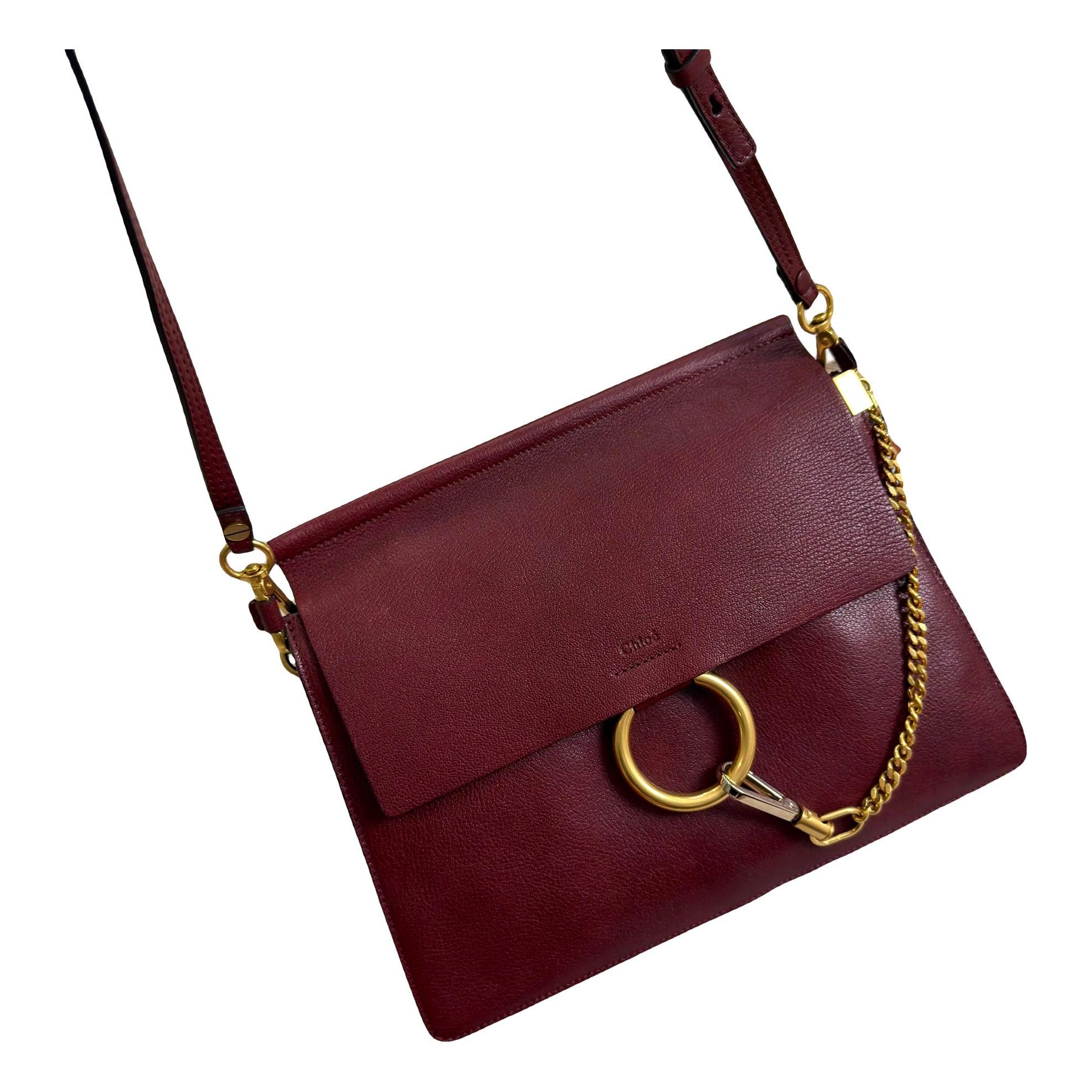 Faye leather handbag