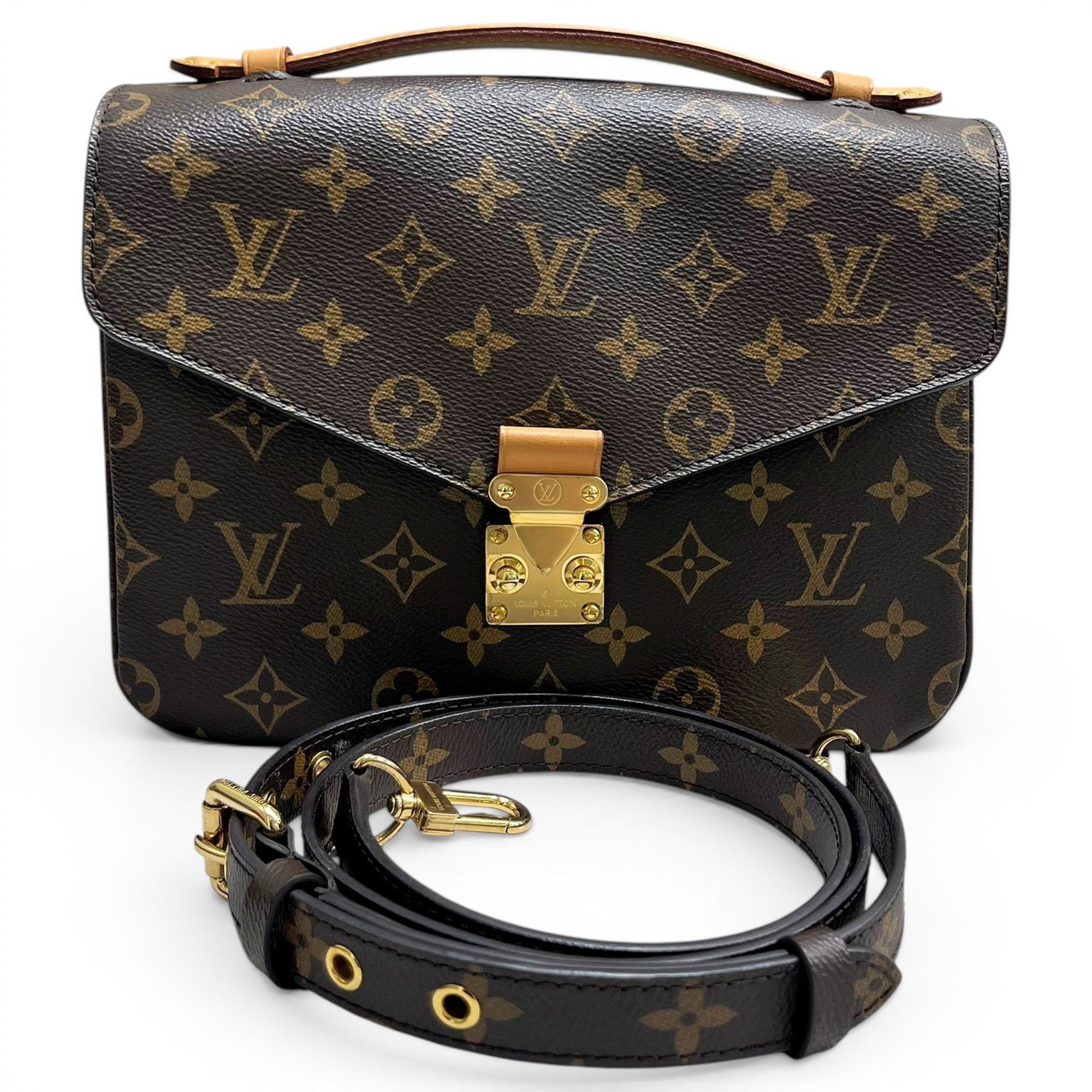 Metis leather handbag