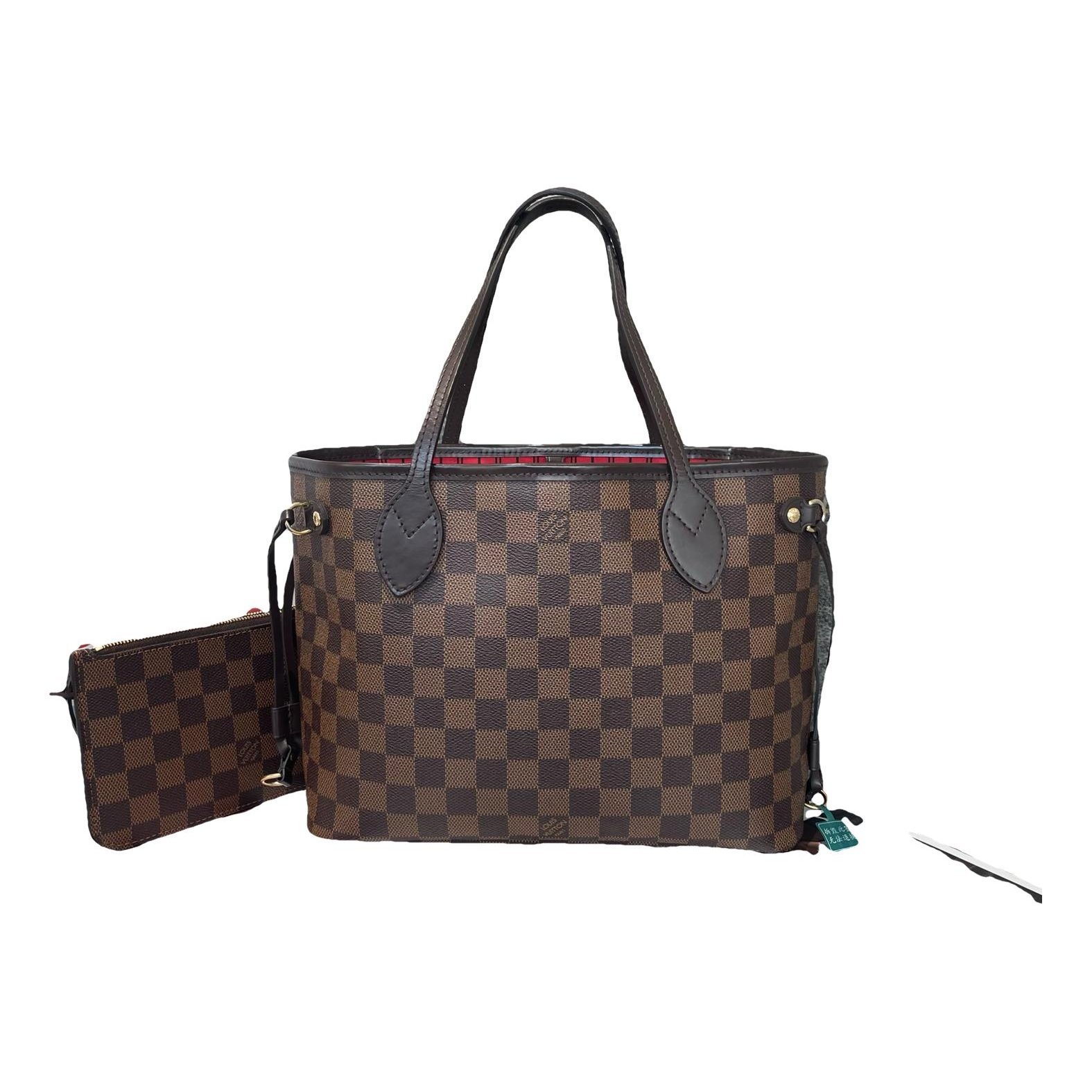 Neverfull leather handbag