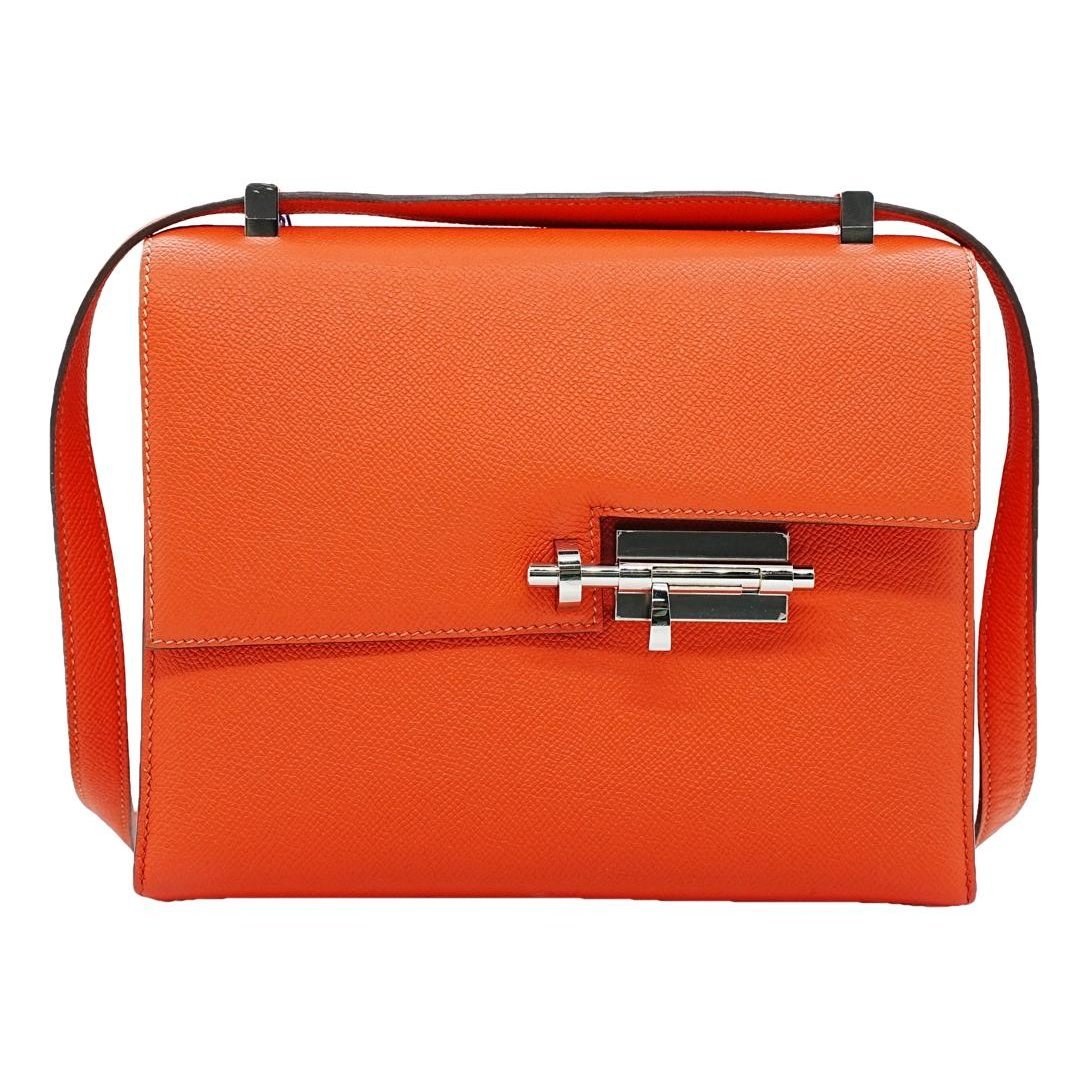 Verrou leather handbag