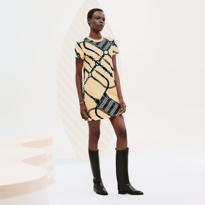 "Coaching Remix" straight dress