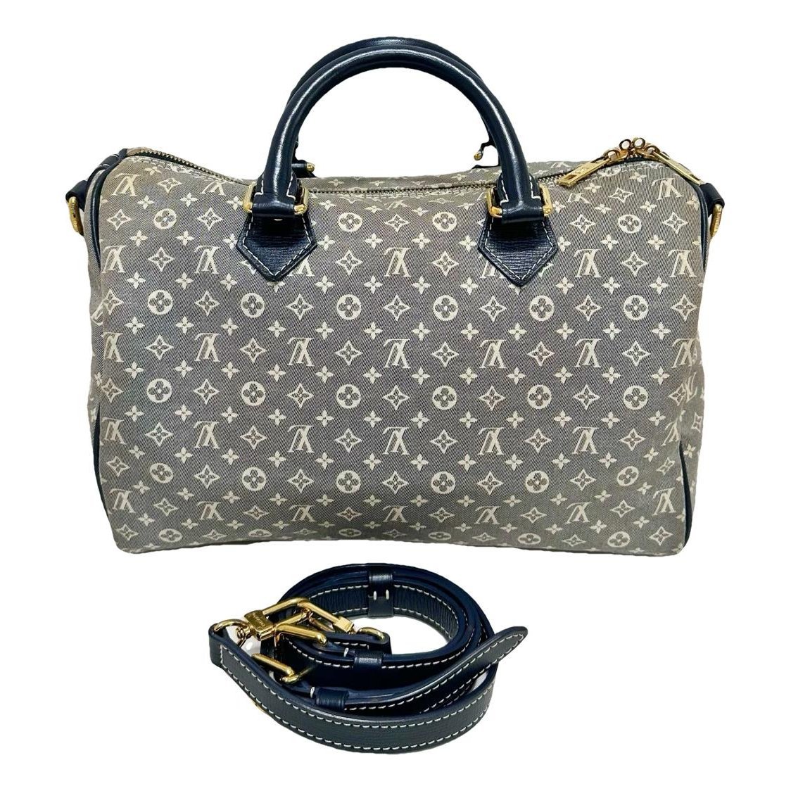 Speedy leather handbag