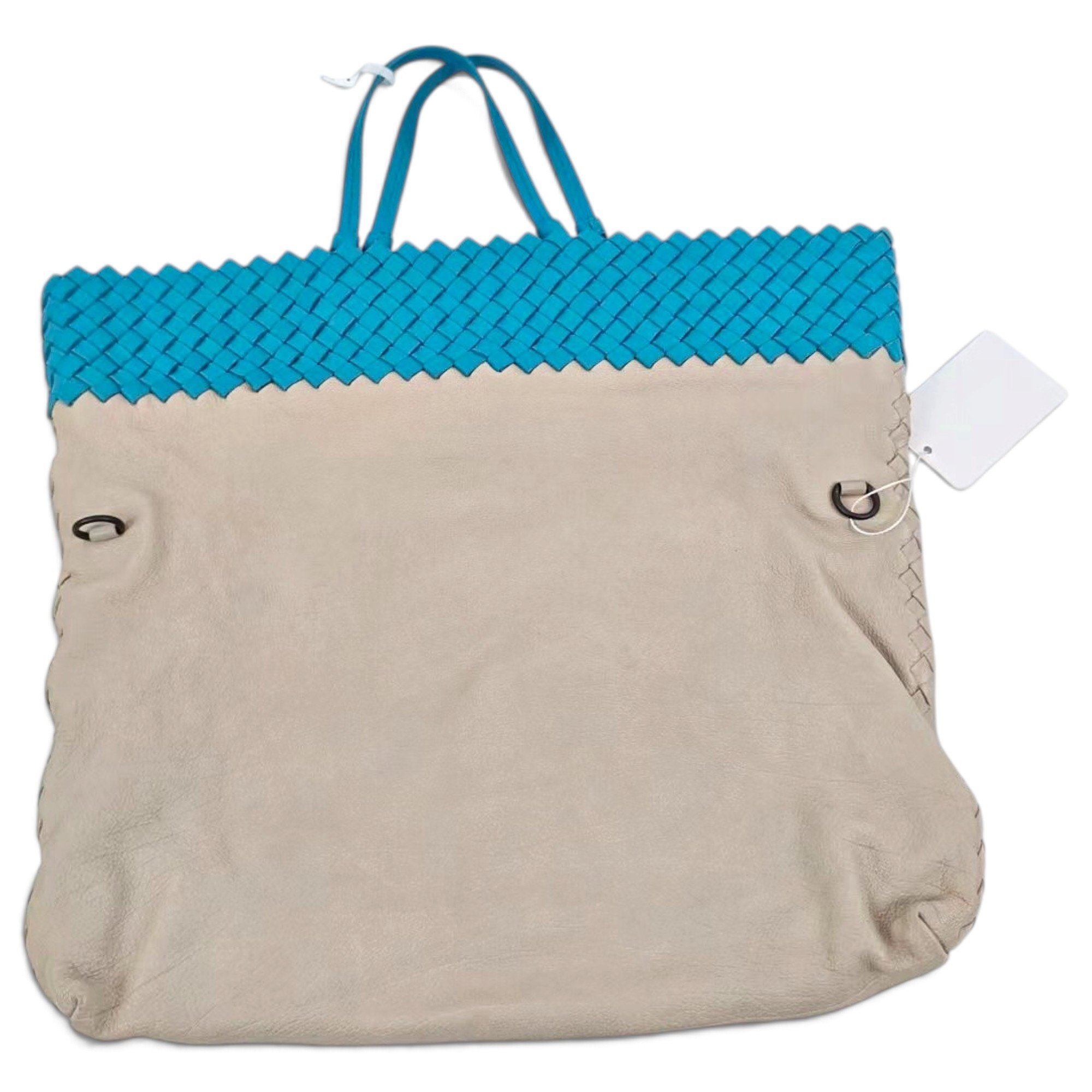 Leather tote