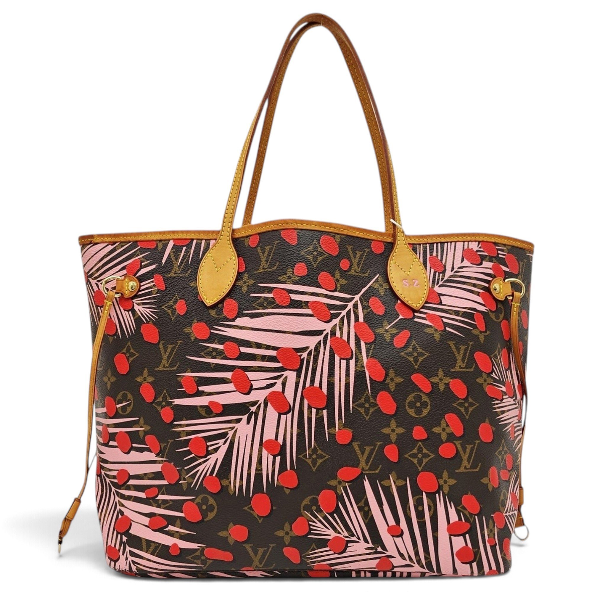 Neverfull leather handbag