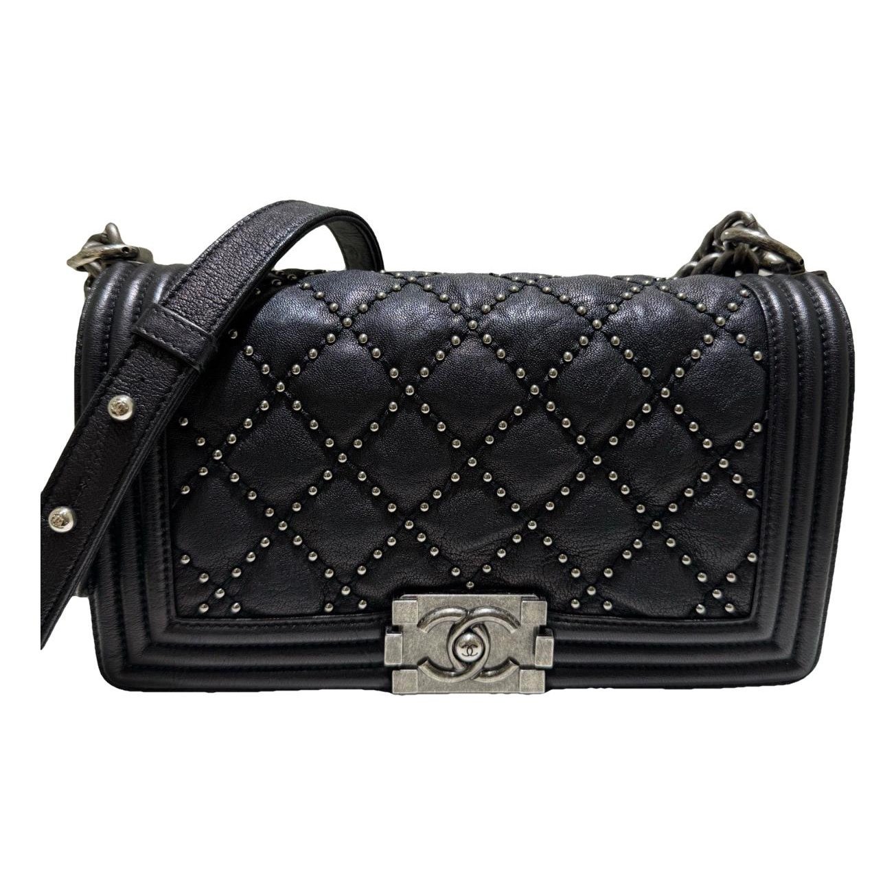 Boy leather crossbody bag