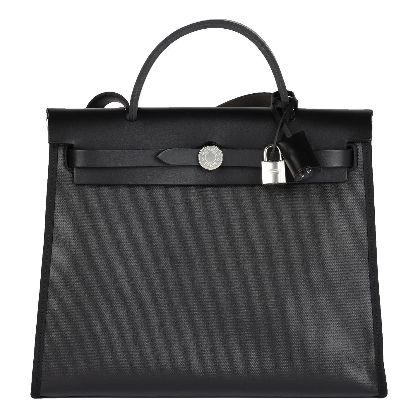 Hermes Herbag Handbag Vache Leather 2024