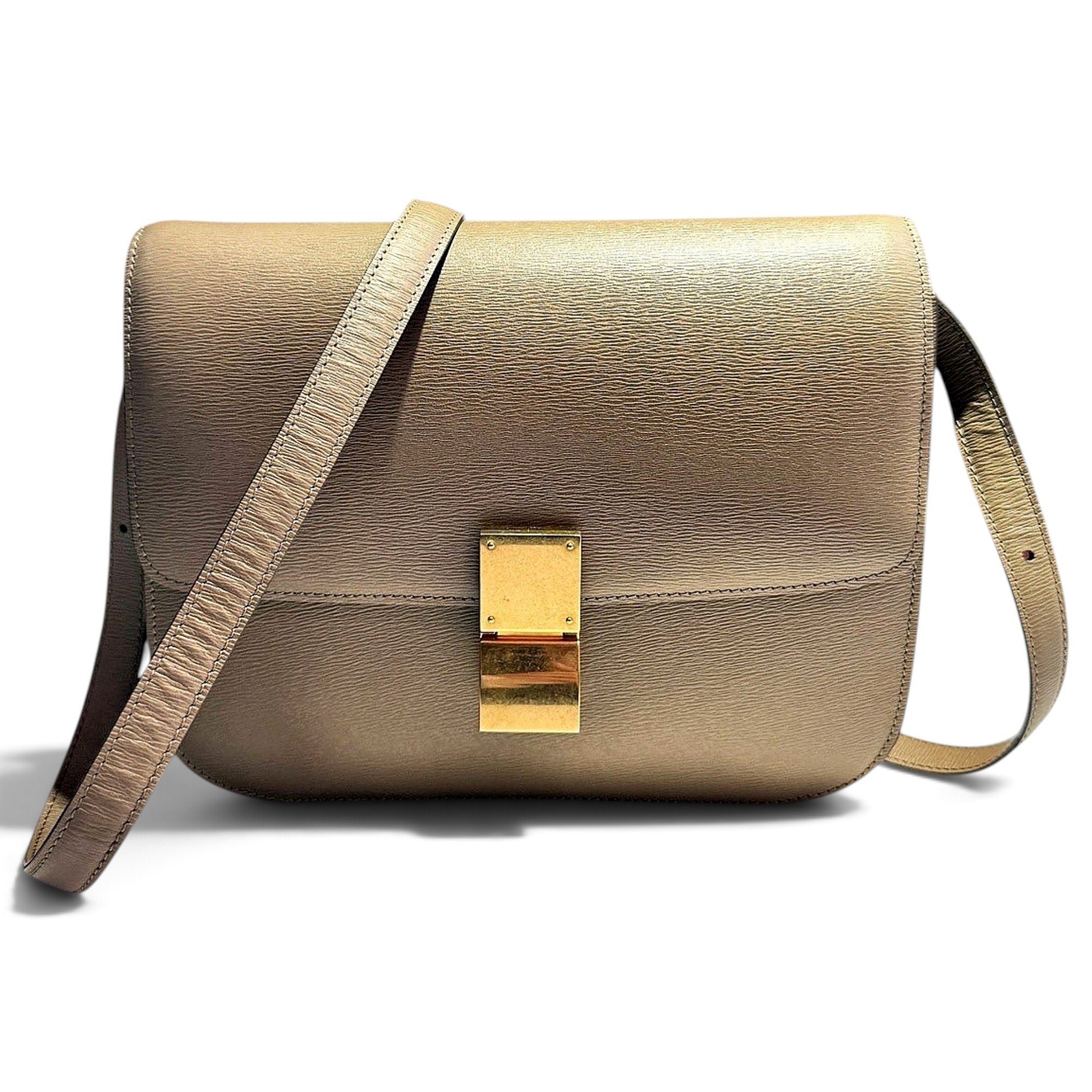 Classic leather handbag