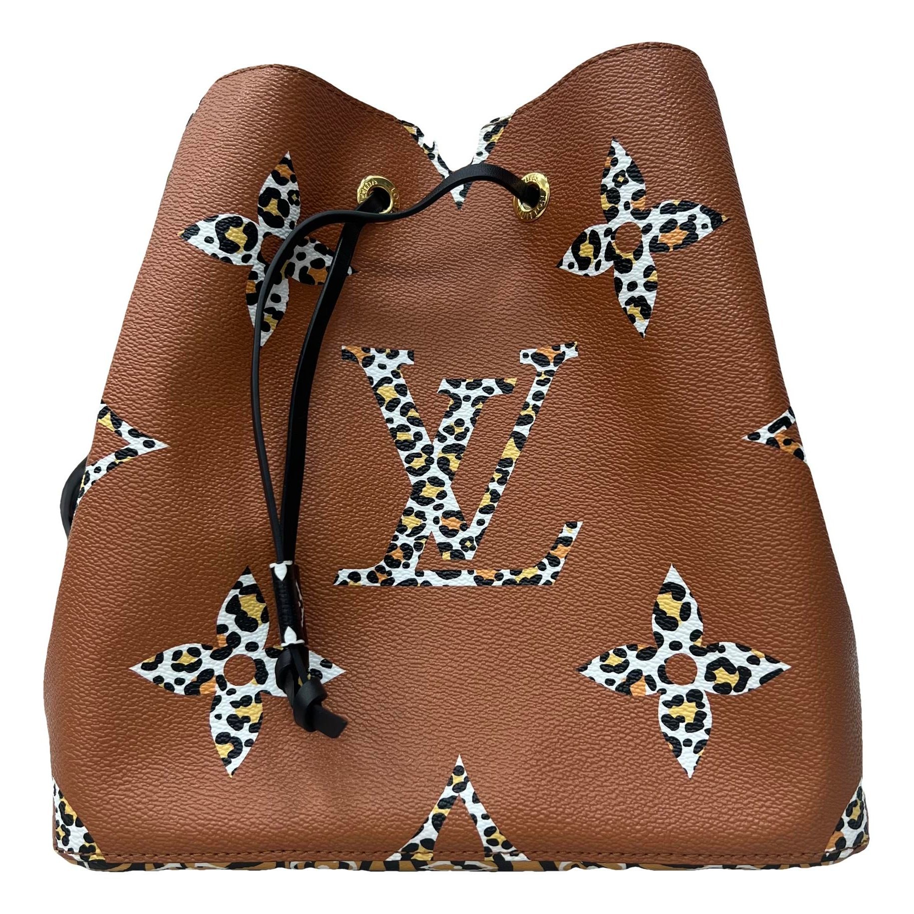 Nano Noé leather handbag