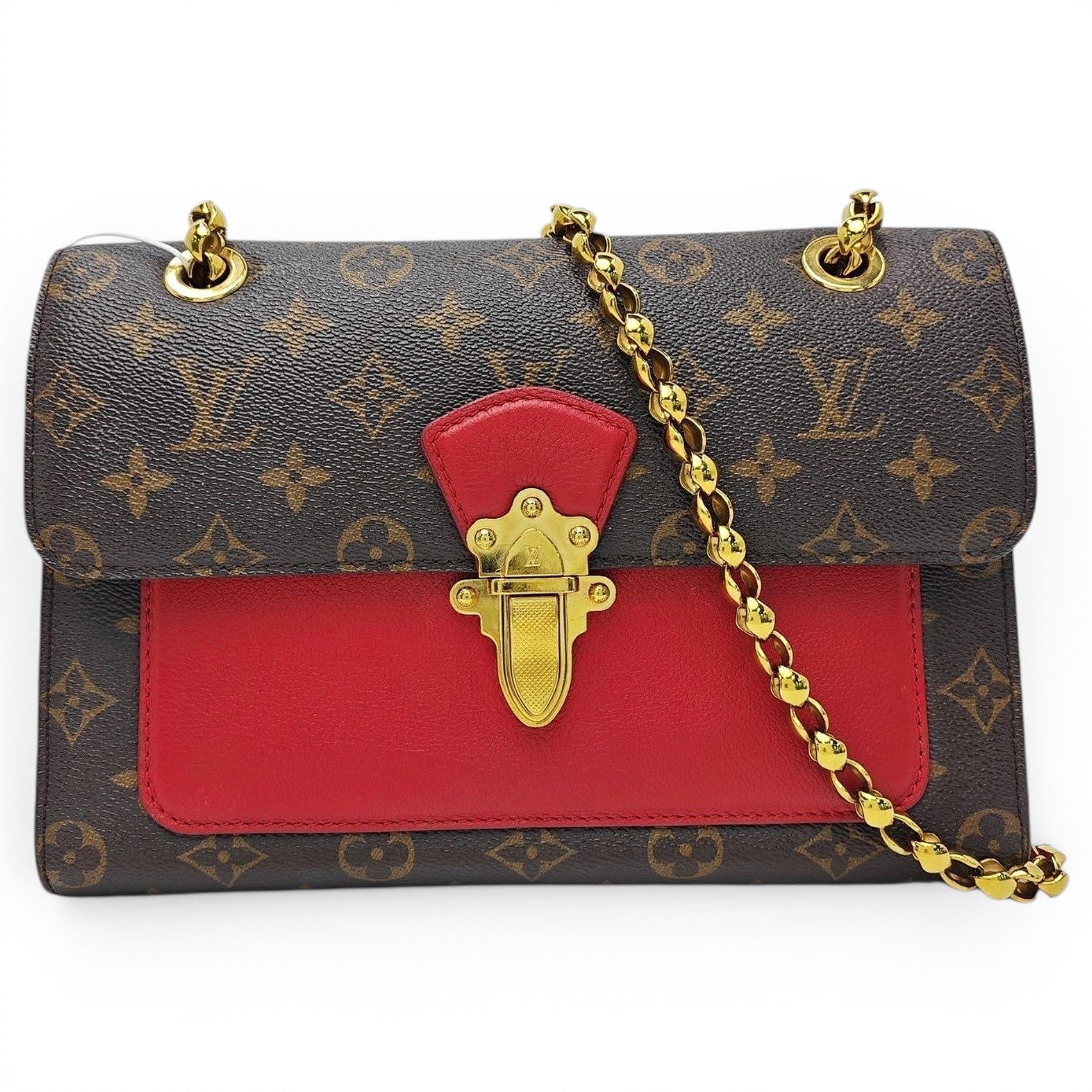 Victoire leather handbag