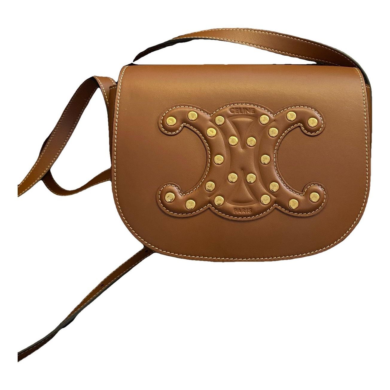 Leather crossbody bag