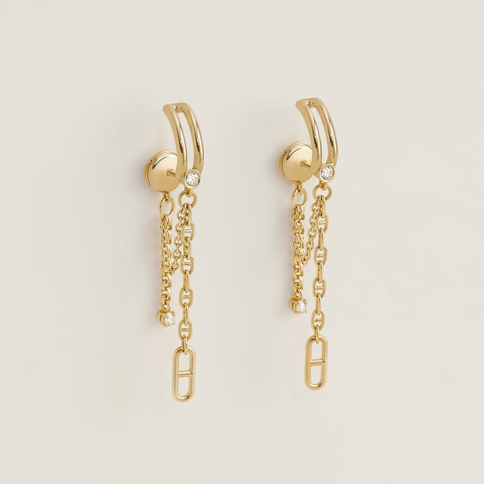 Sans Coloris Chaine d'Ancre Chaos Nano Dangle Earrings