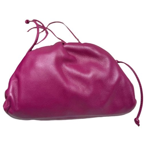 Pouch leather handbag