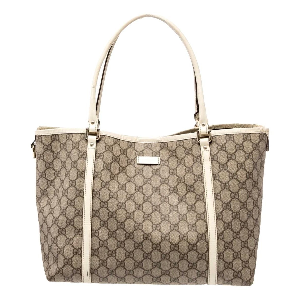 Patent leather tote