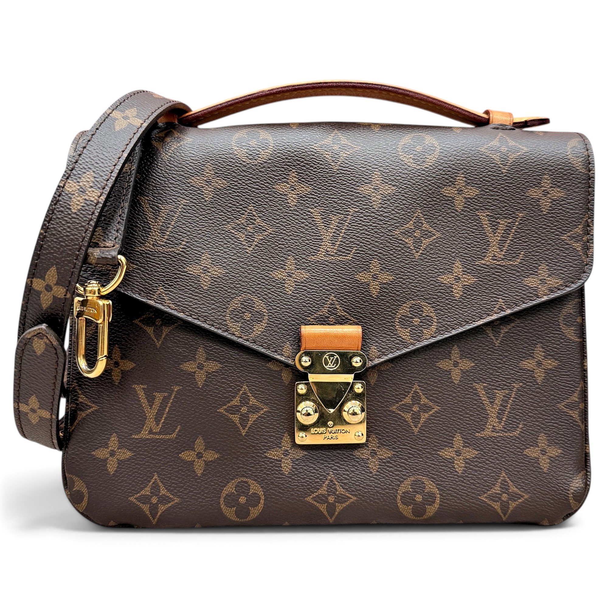 Metis leather handbag