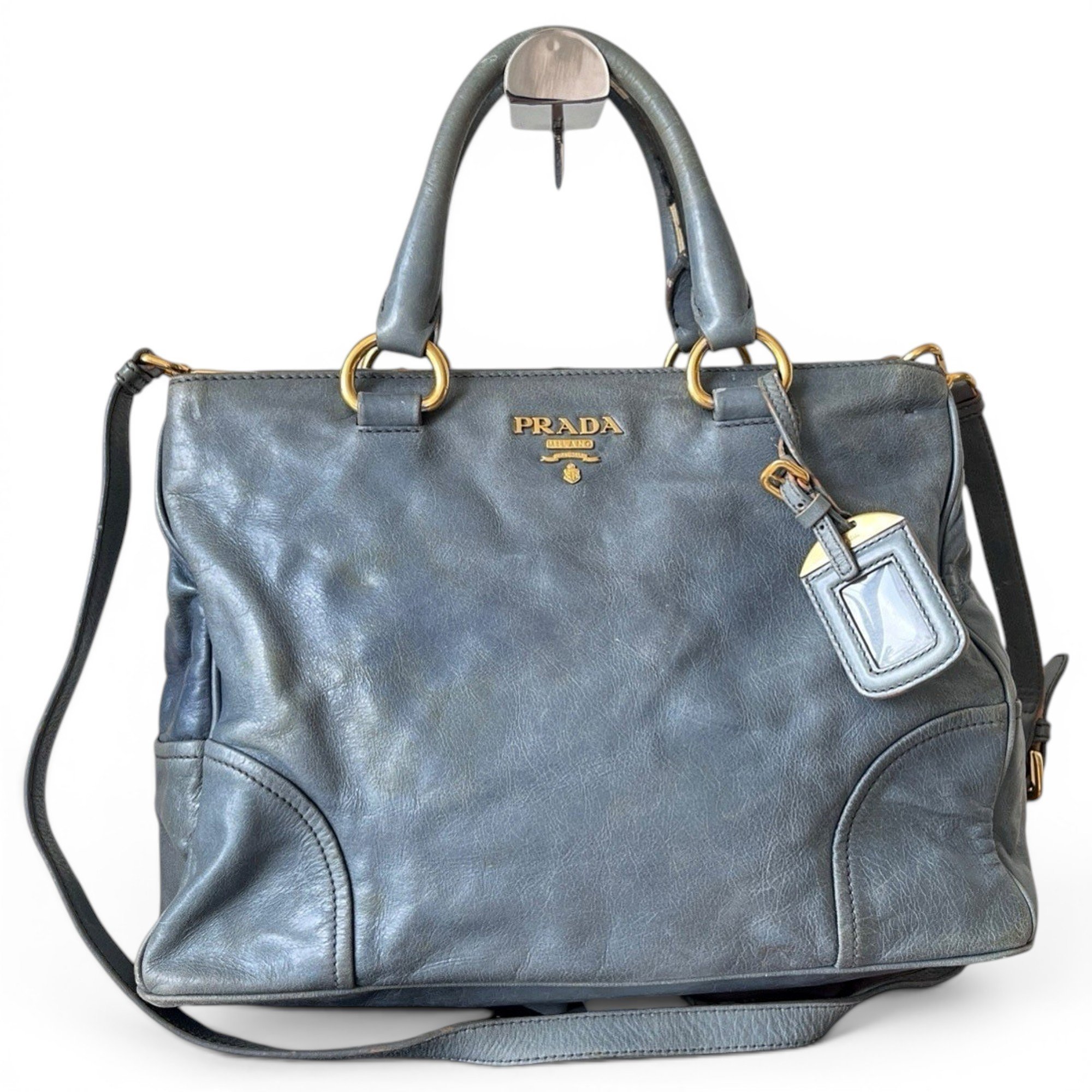 Leather handbag