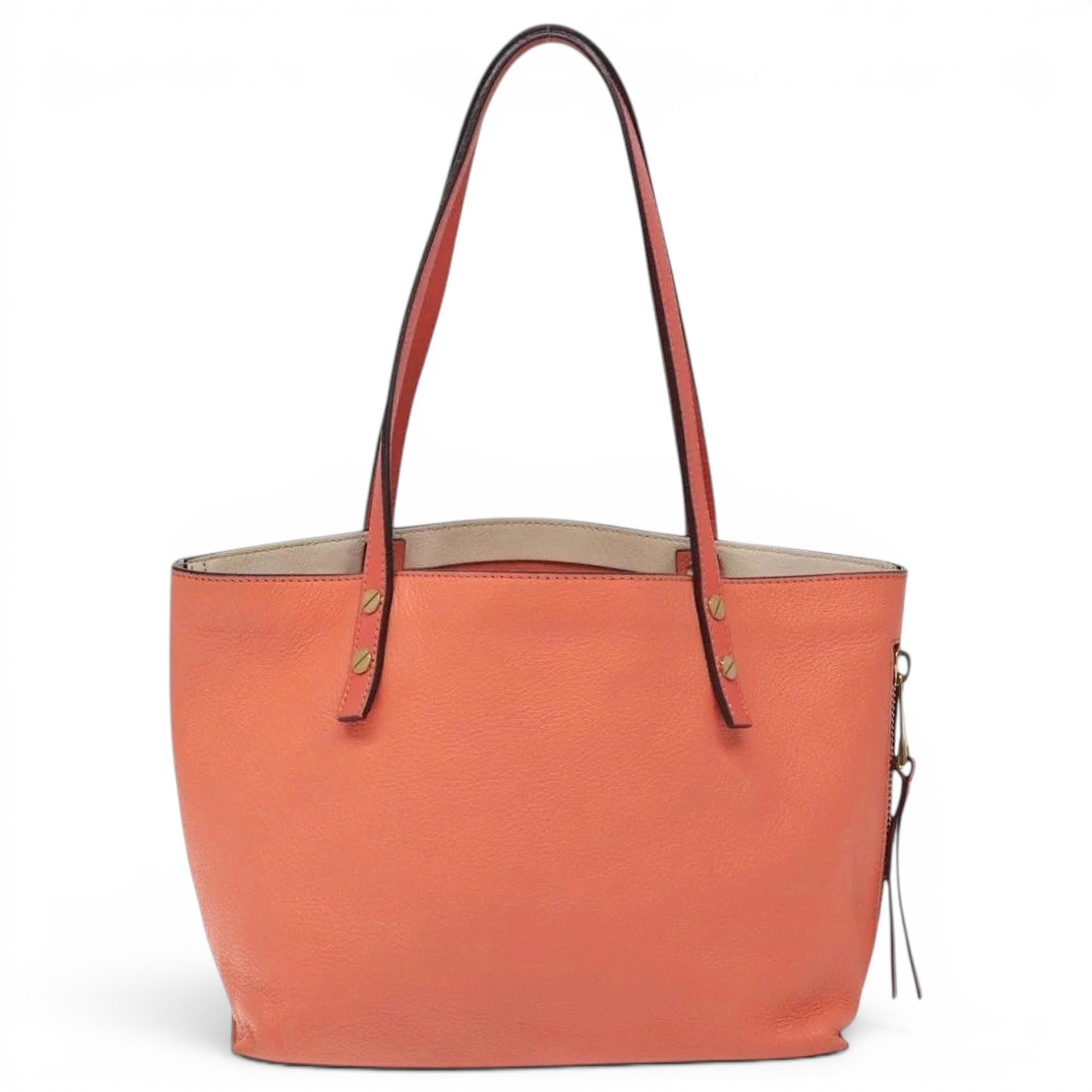 Leather tote