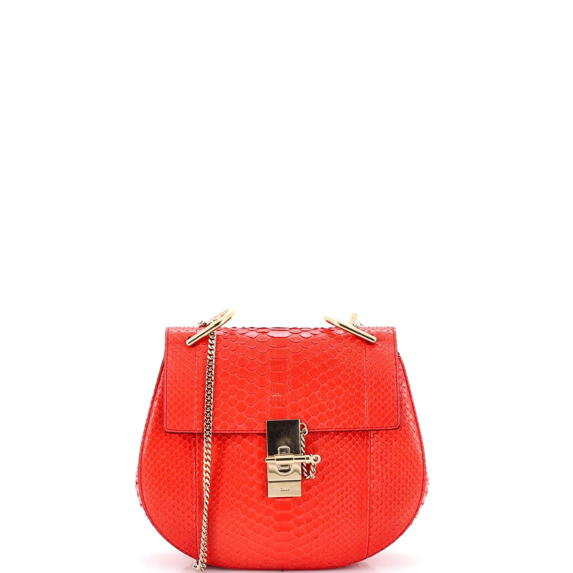 Chloe Exotic leathers crossbody bag
