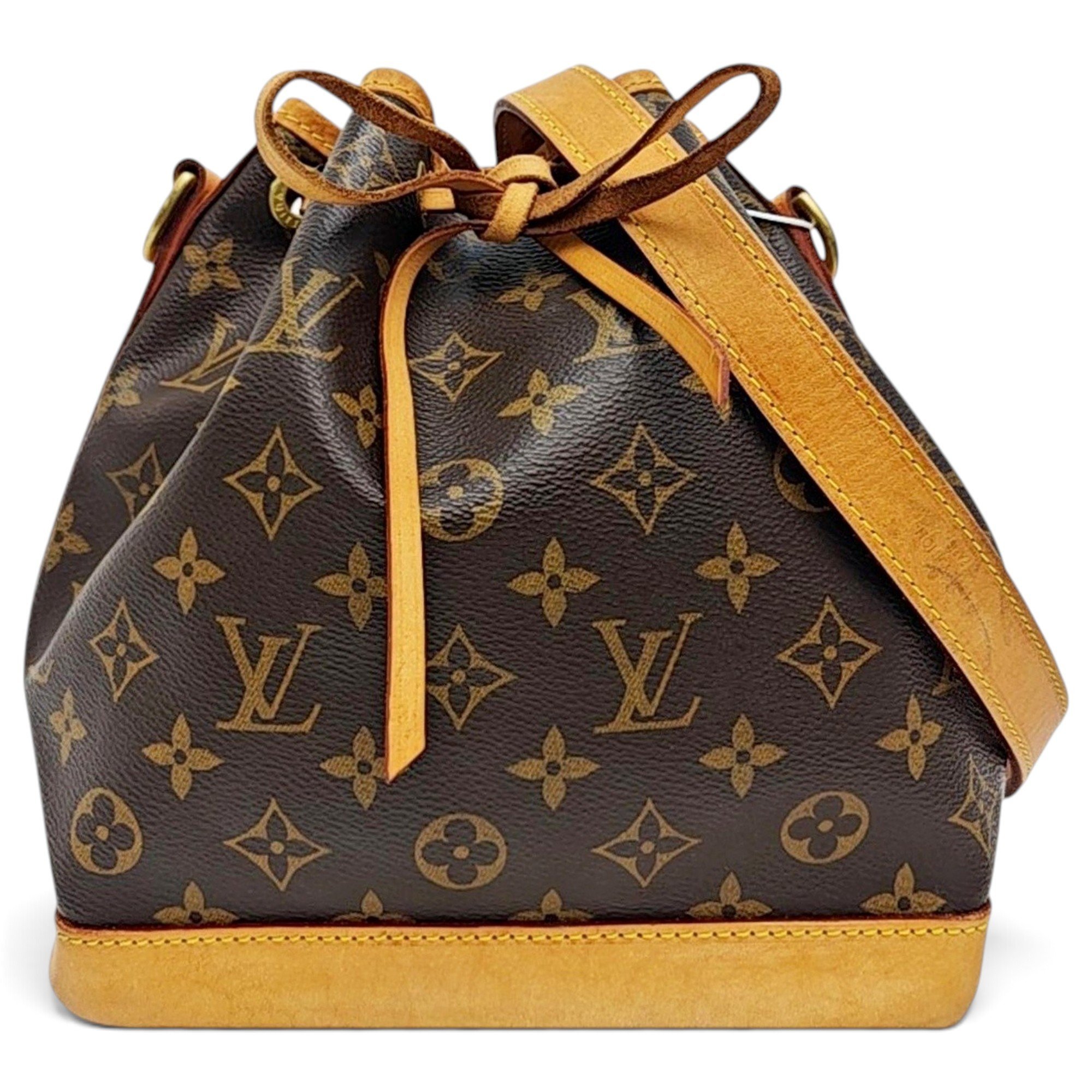 Nano Noé leather handbag