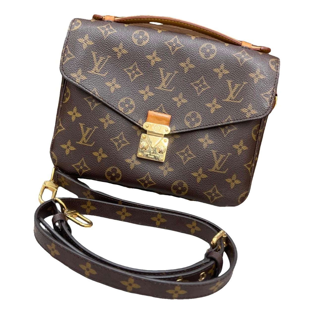 Metis leather handbag