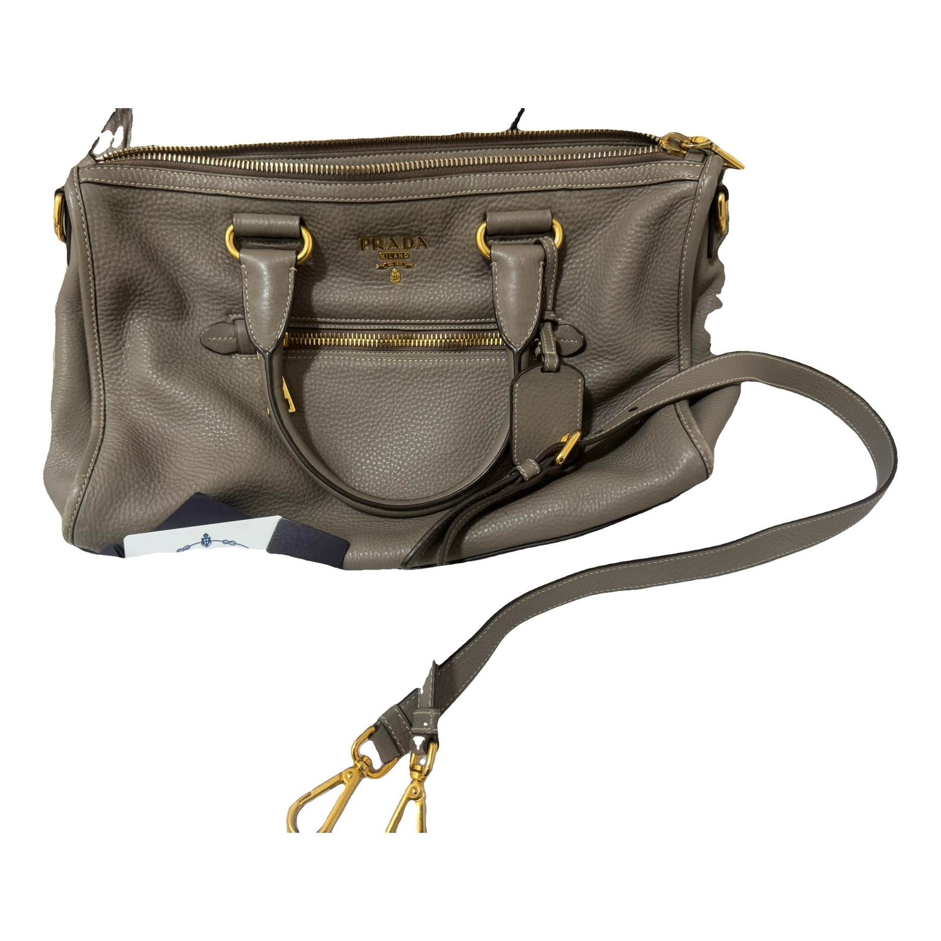 Leather handbag