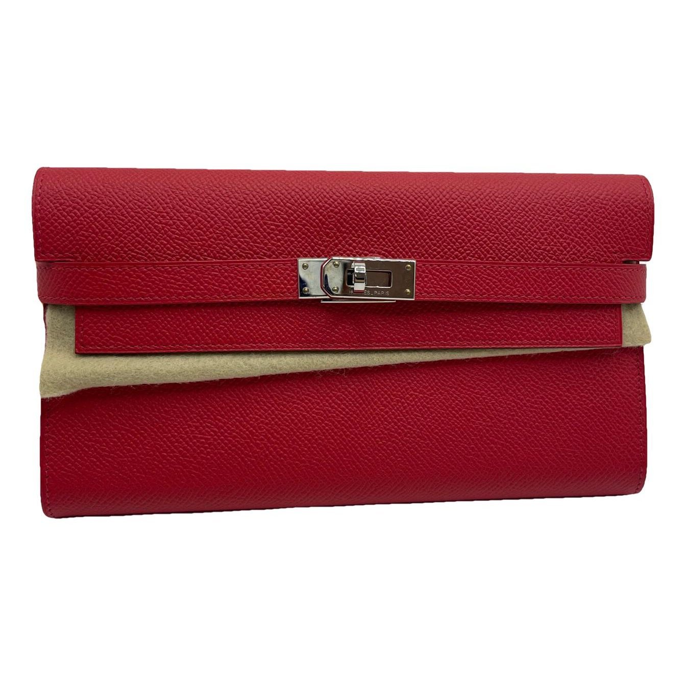 Hermes Leather clutch bag