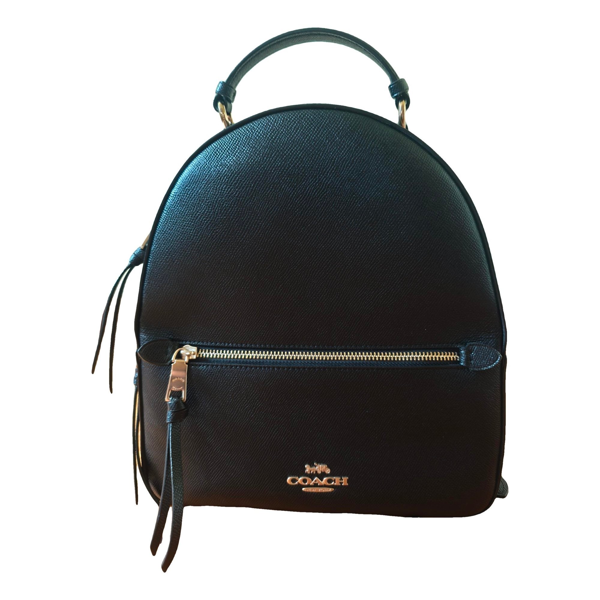 Campus leather backpack