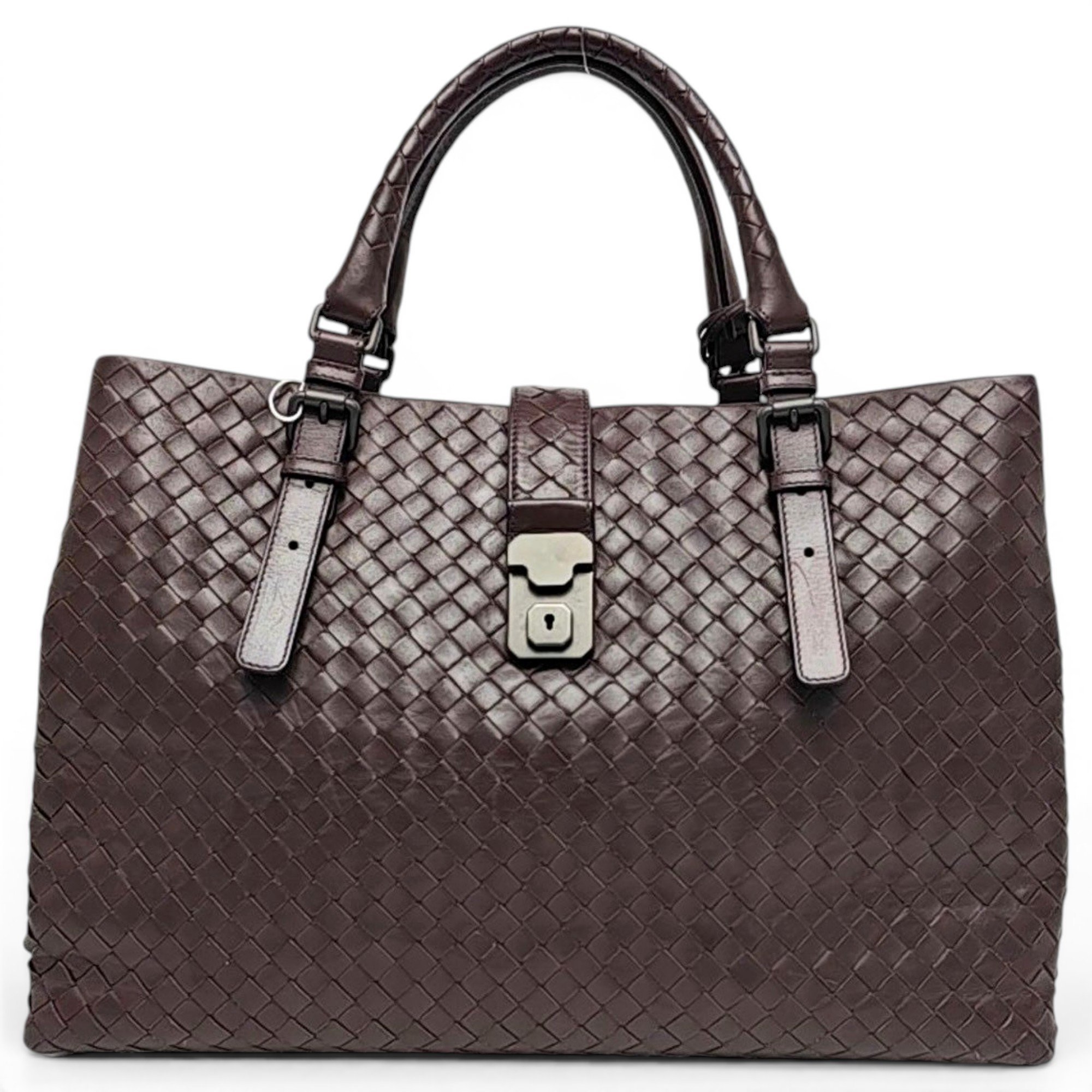 Roma leather handbag