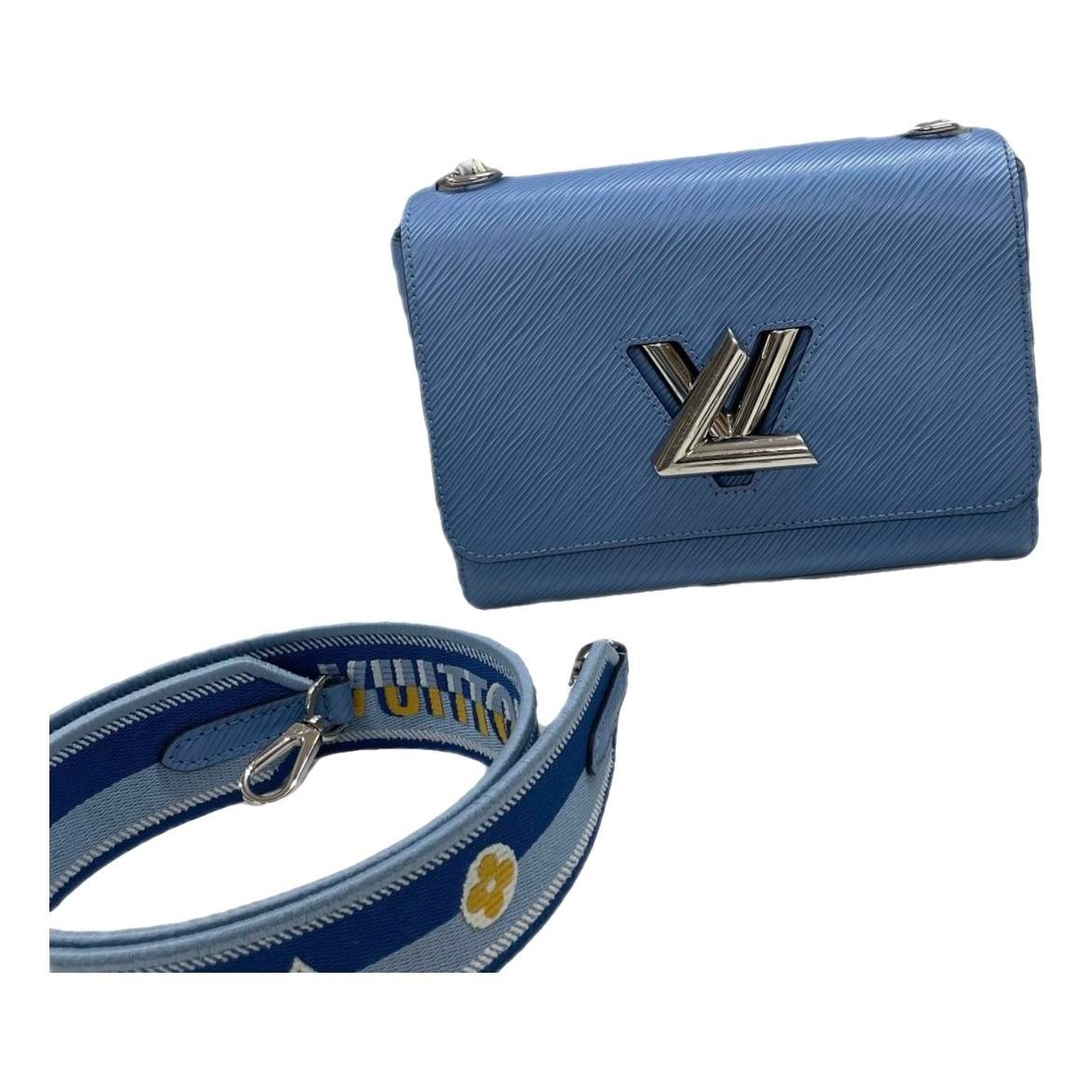 Twist leather handbag