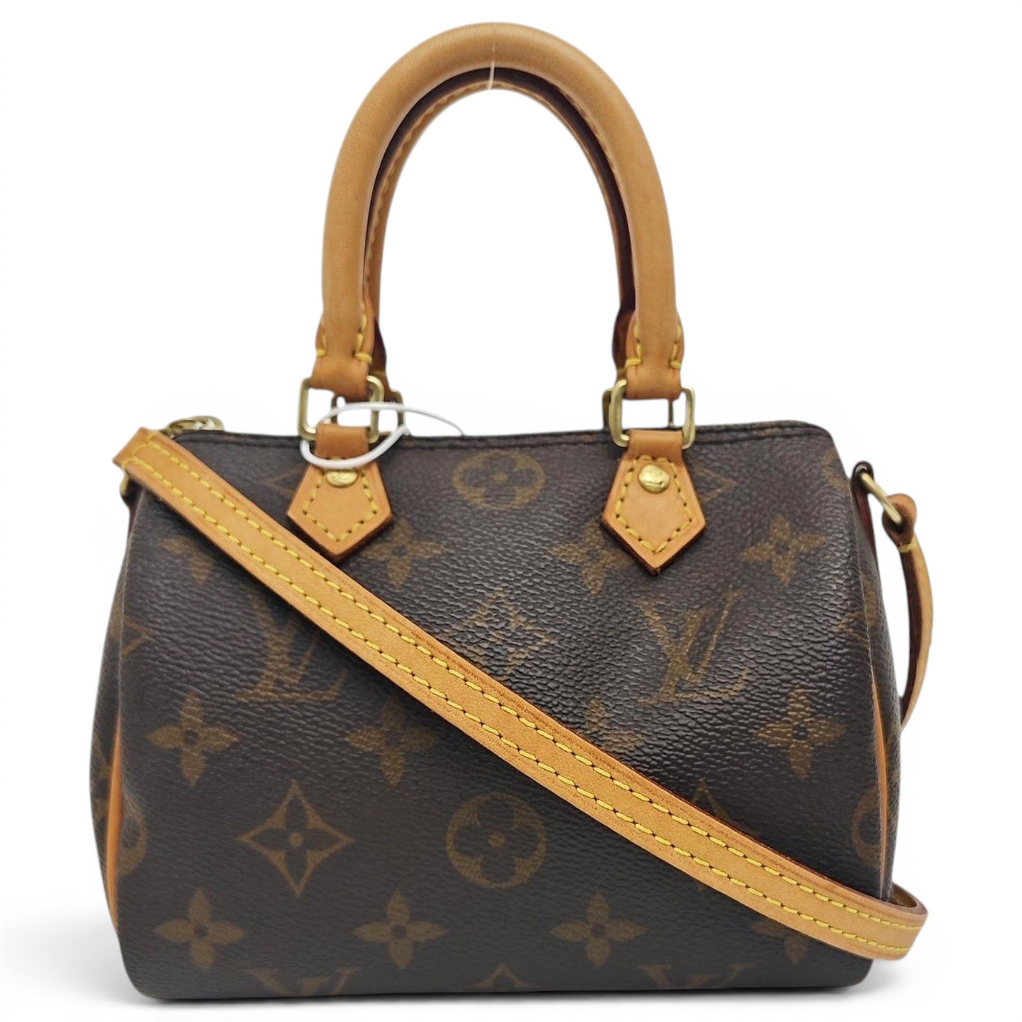 Nano Speedy / Mini HL leather handbag